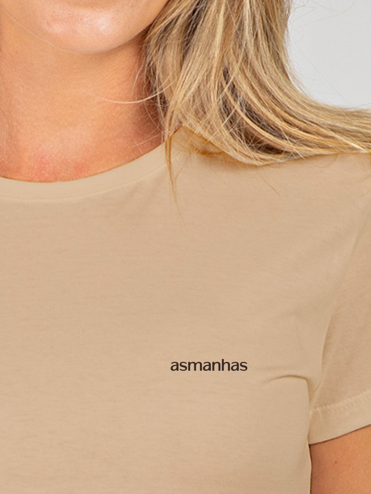 Camiseta Feminina QR Code Asmanhas