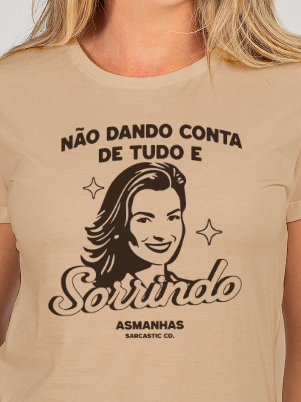 Camiseta Feminina Não Dando Conta Asmanhas 