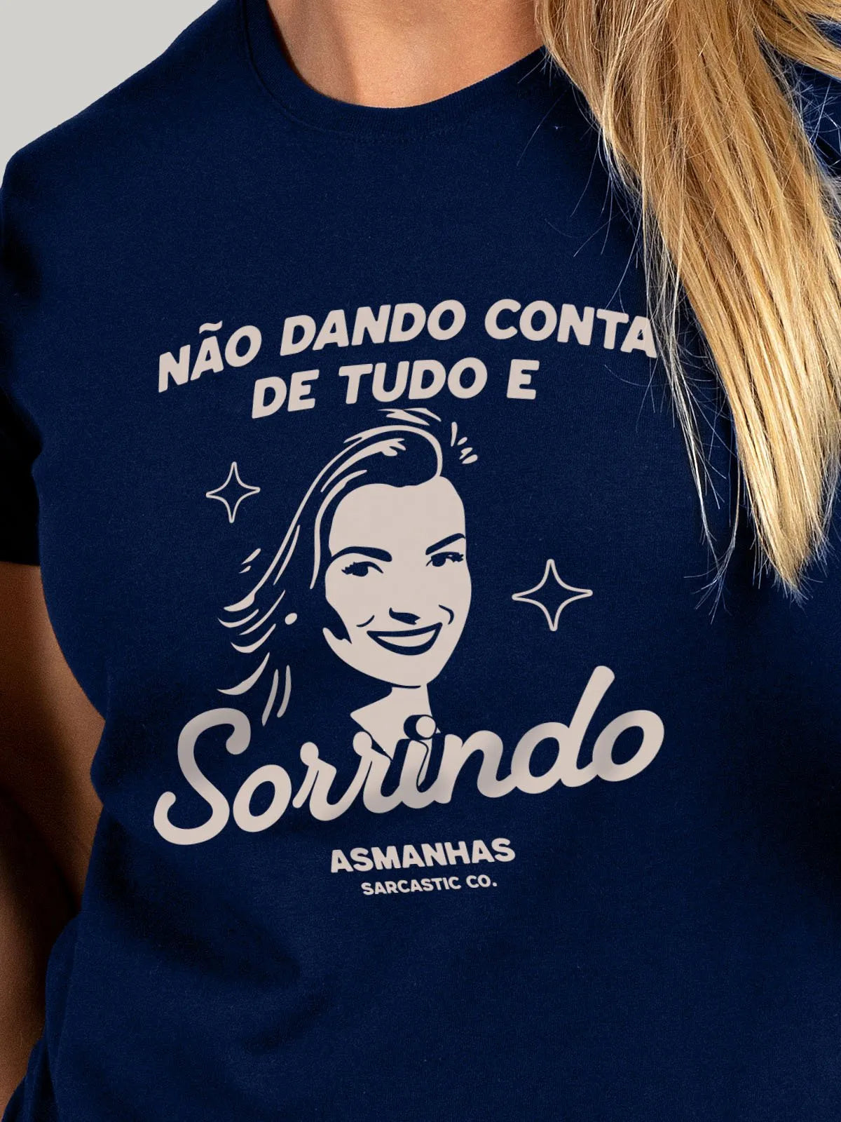 Camiseta Feminina Não Dando Conta Asmanhas 