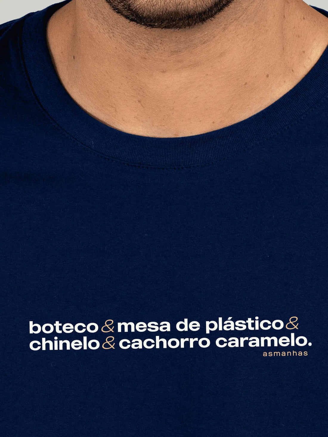 Camiseta Boteco e Cachorro Caramelo Asmanhas