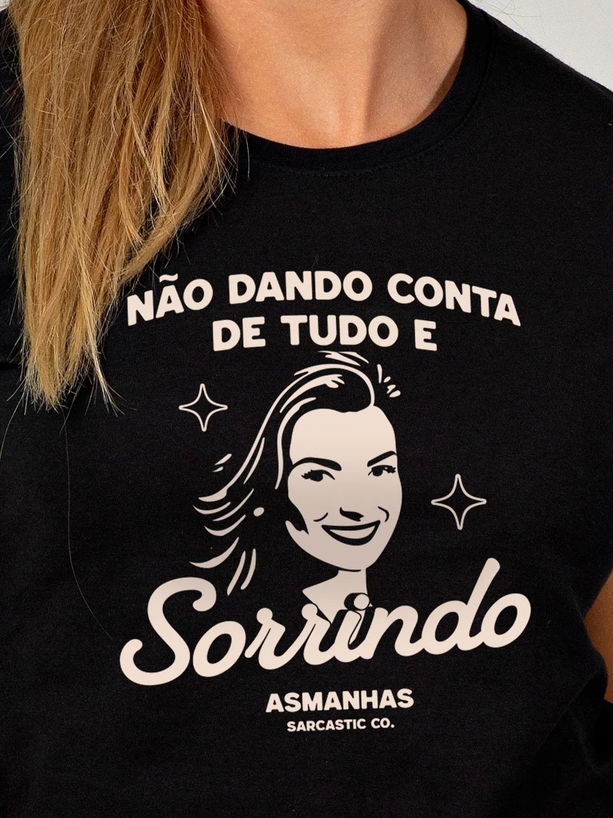 Camiseta Feminina Não Dando Conta Asmanhas 