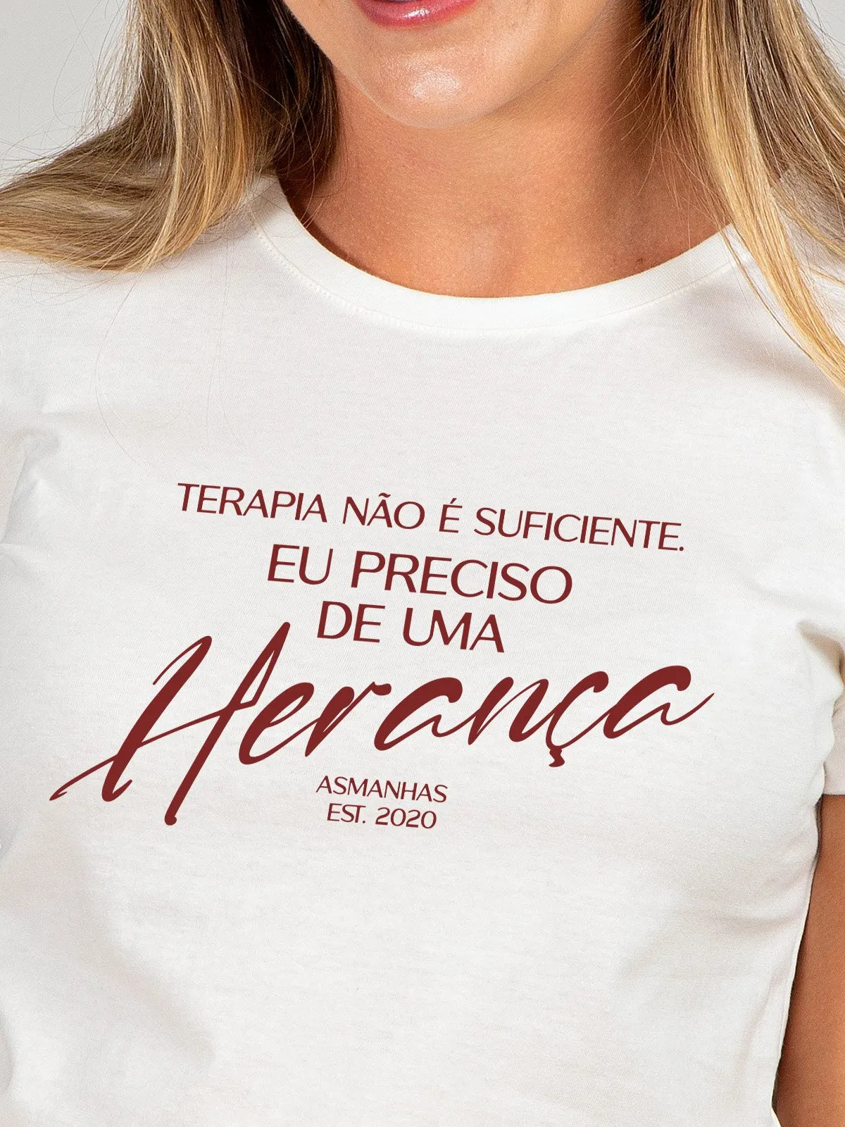 Camiseta Feminina Herança Asmanhas