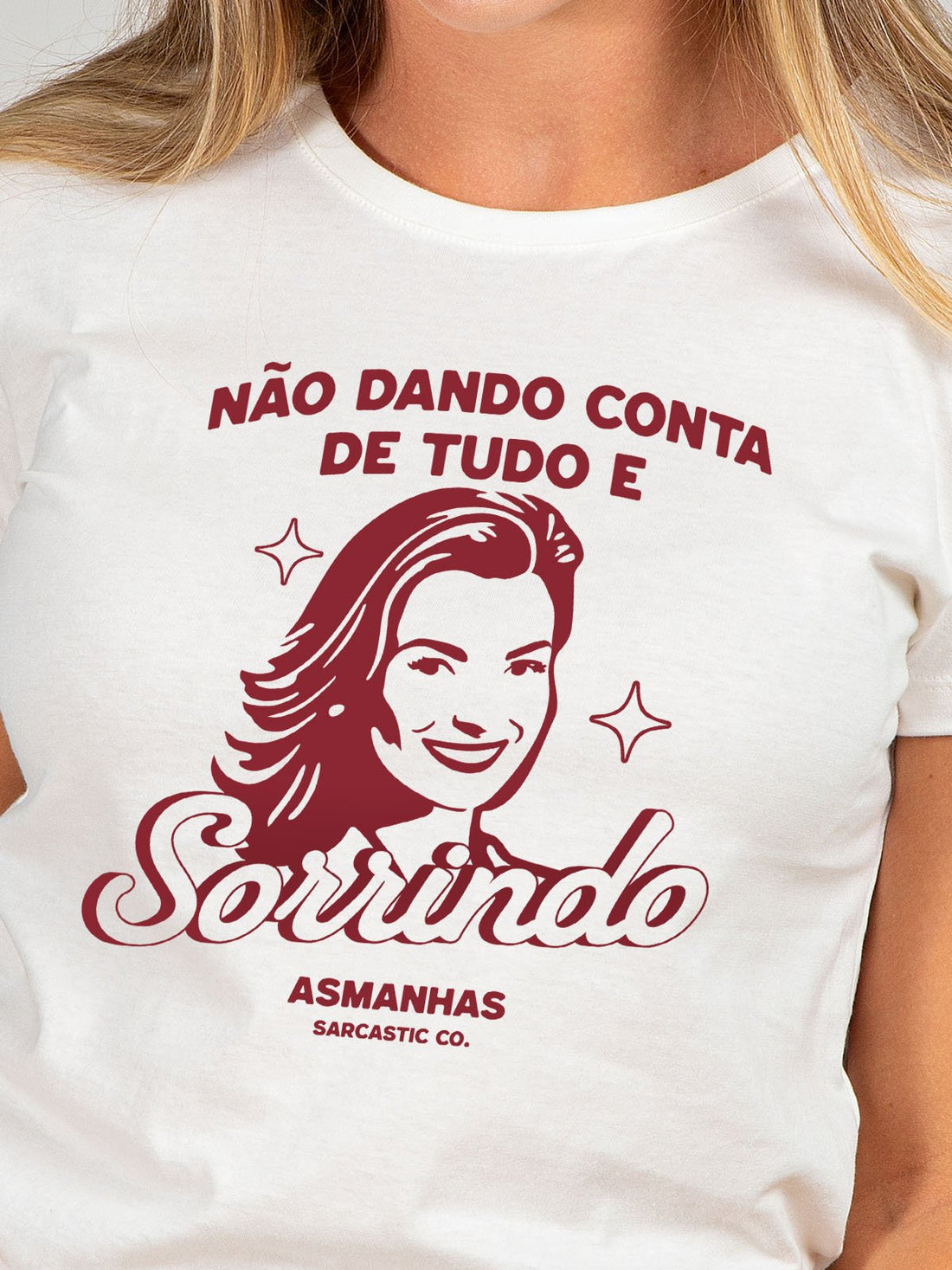 Camiseta Feminina Não Dando Conta Asmanhas 