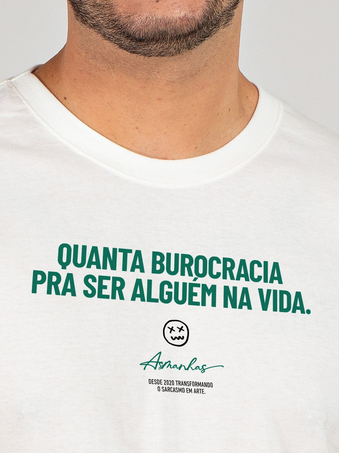 Camiseta Quanta Burocracia Asmanhas