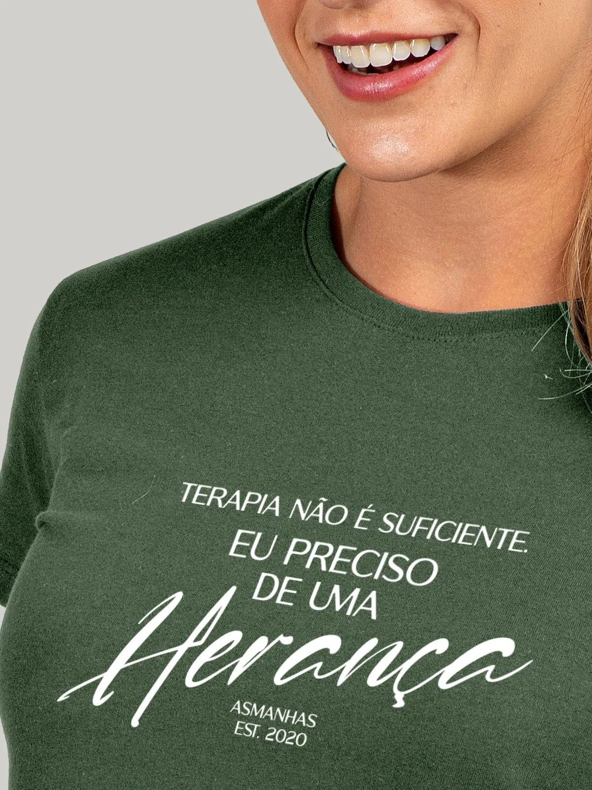 Camiseta Feminina Herança Asmanhas