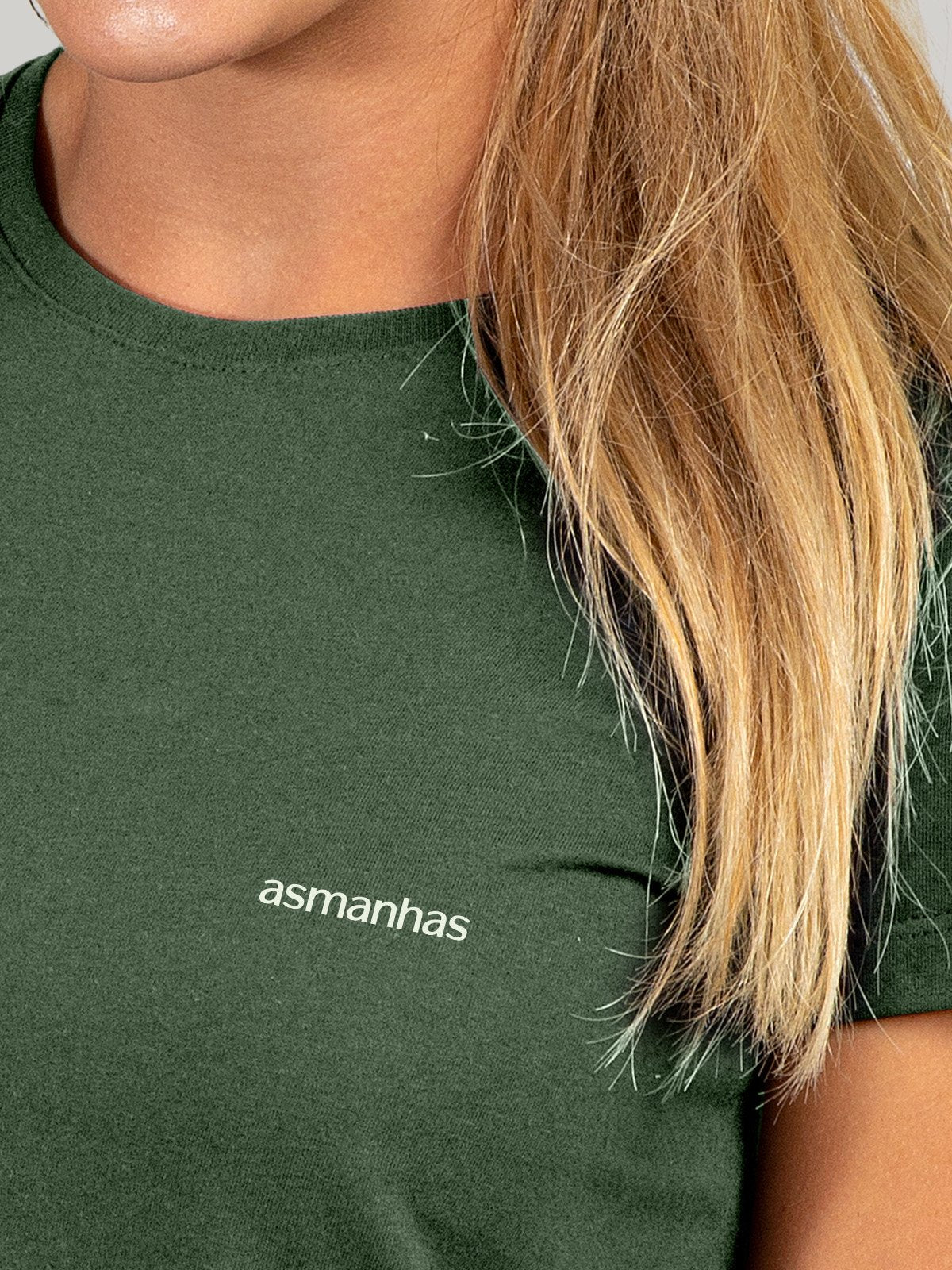 Camiseta Feminina QR Code Asmanhas