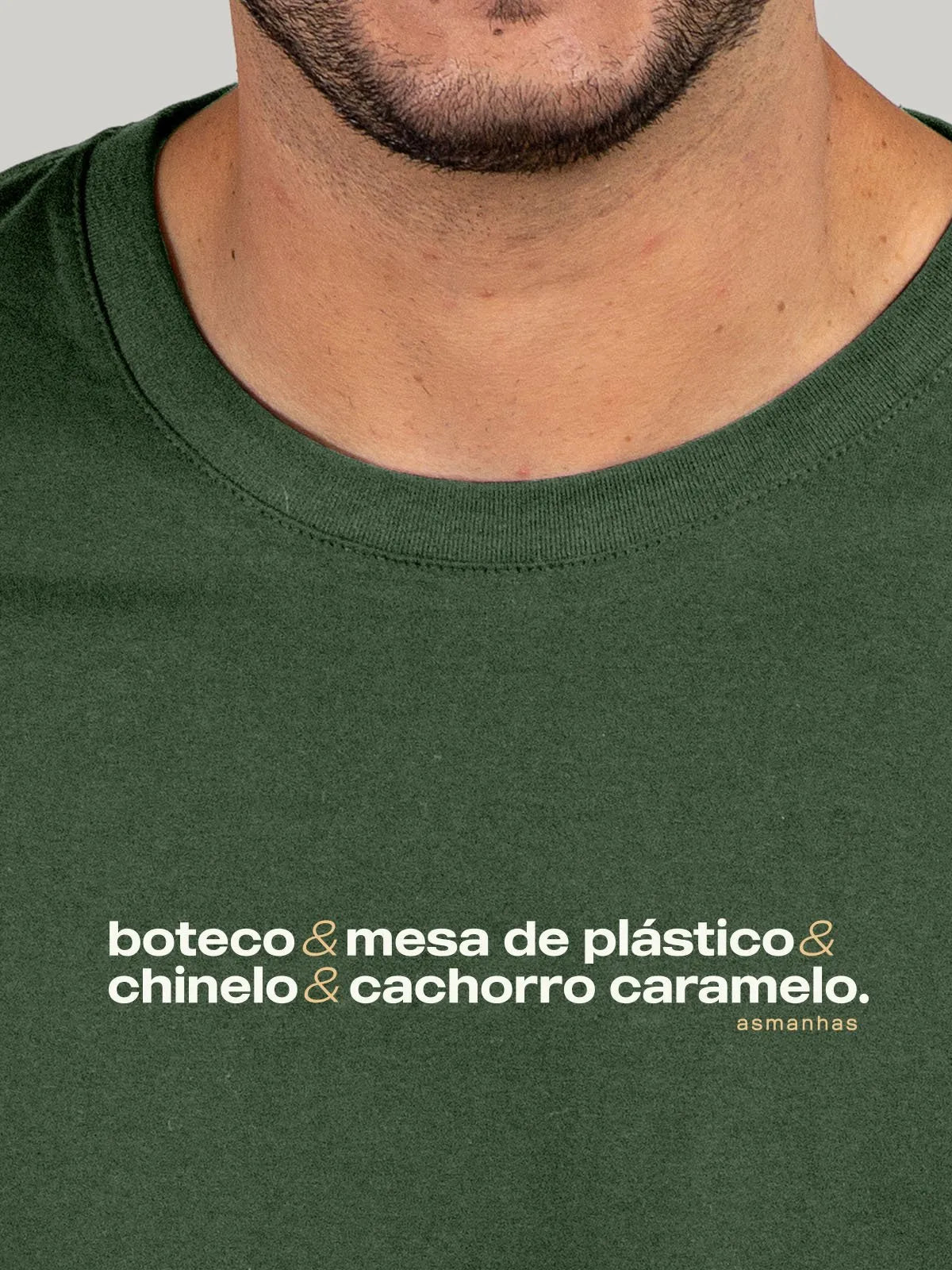 Camiseta Boteco e Cachorro Caramelo Asmanhas