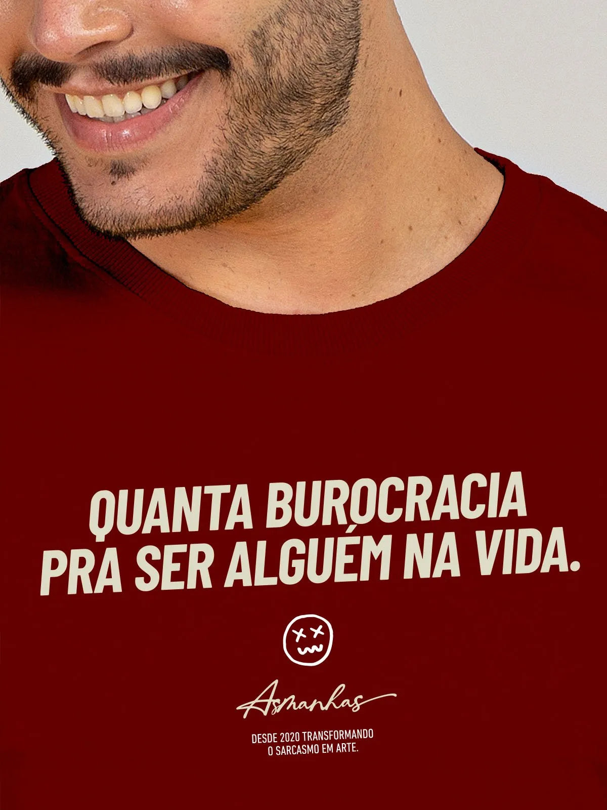 Camiseta Quanta Burocracia Asmanhas