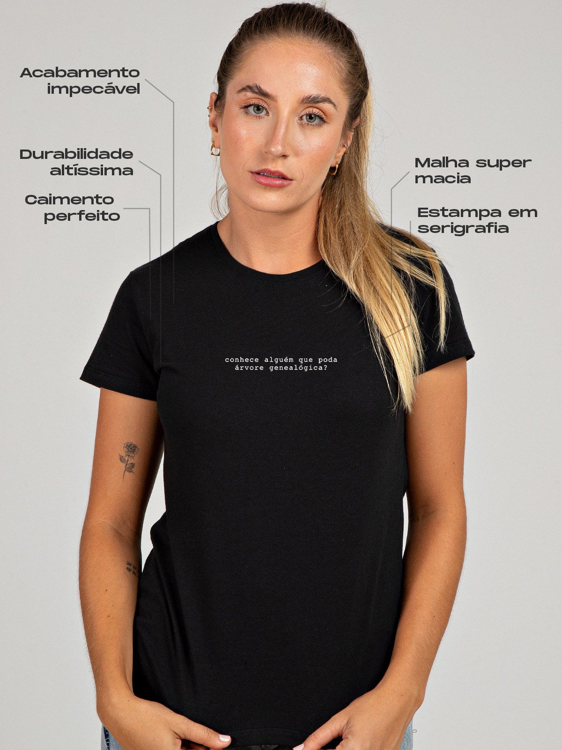 Camiseta Feminina Árvore Genealógica Asmanhas