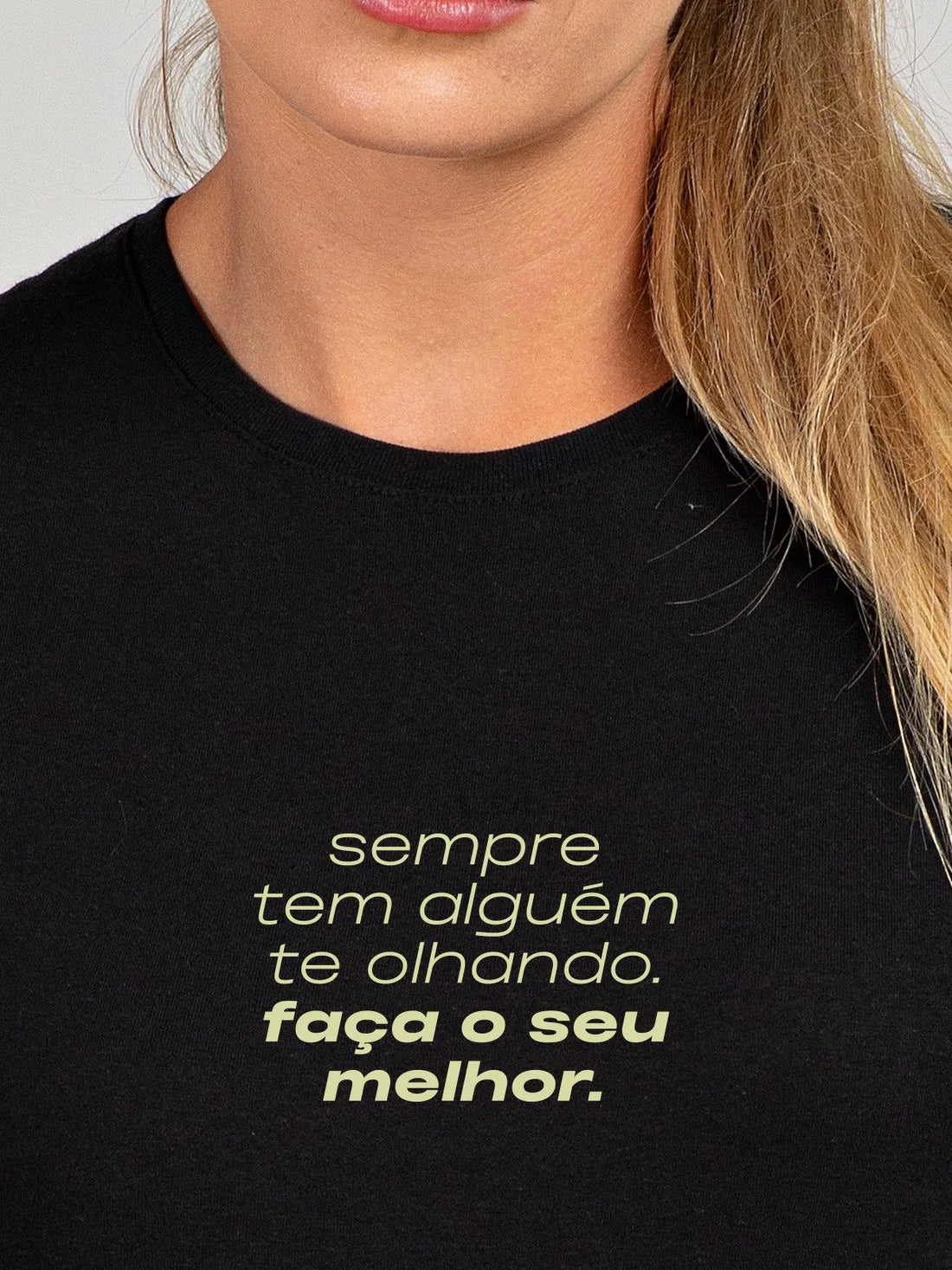 Camiseta Feminina Faça o Seu Melhor Asmanhas