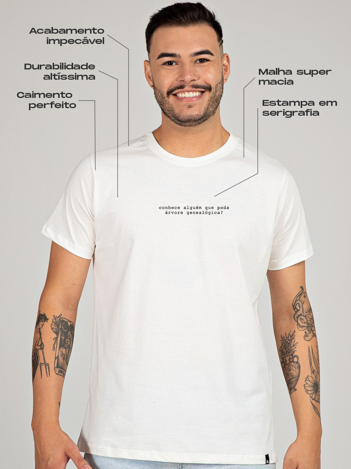 Camiseta Árvore Genealógica Asmanhas