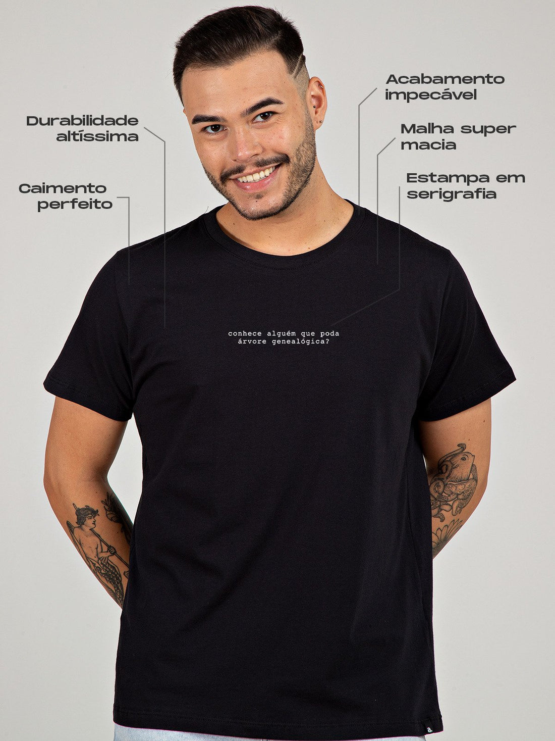 Camiseta Árvore Genealógica Asmanhas