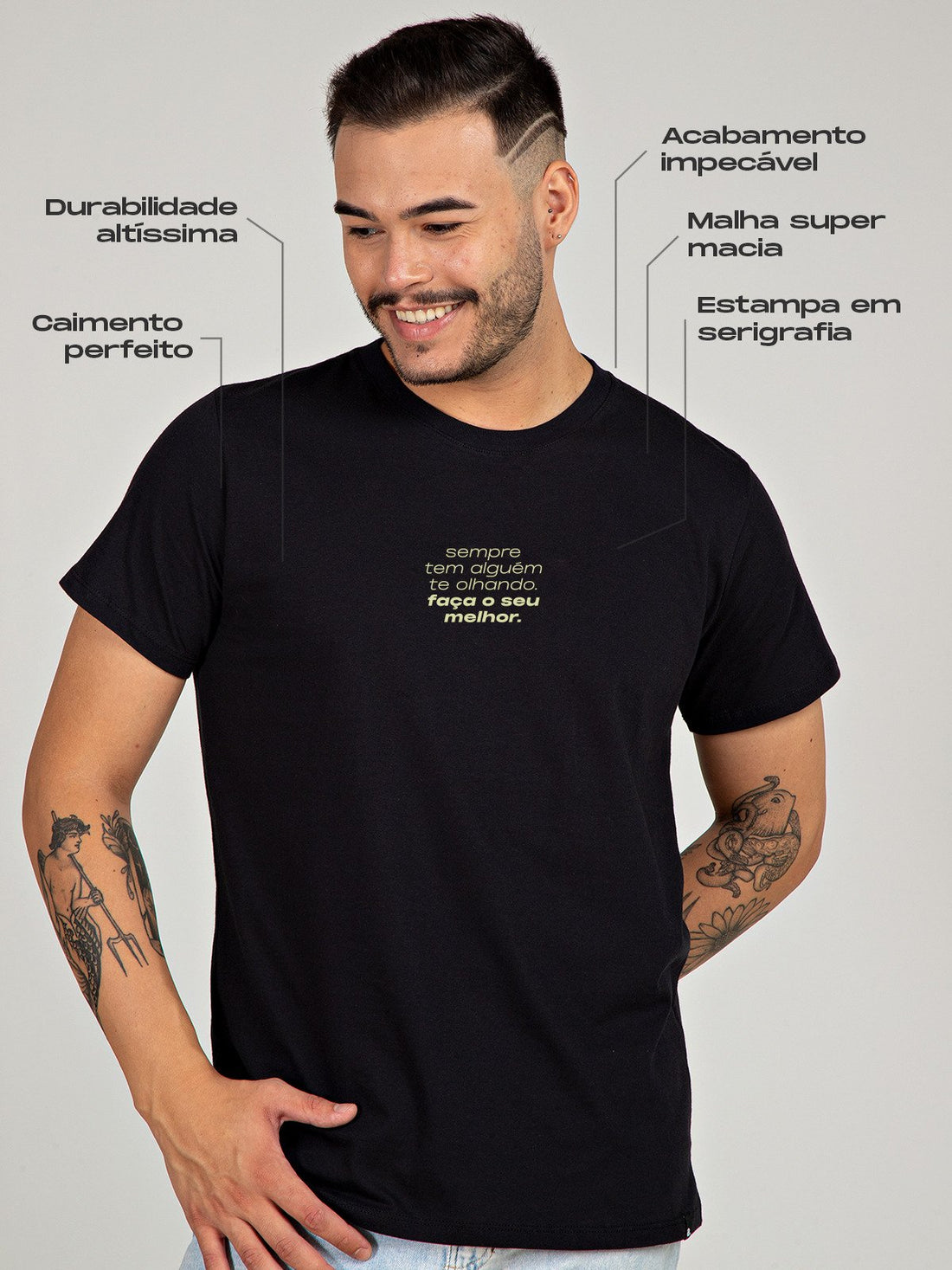 Camiseta Faça o Seu Melhor Asmanhas