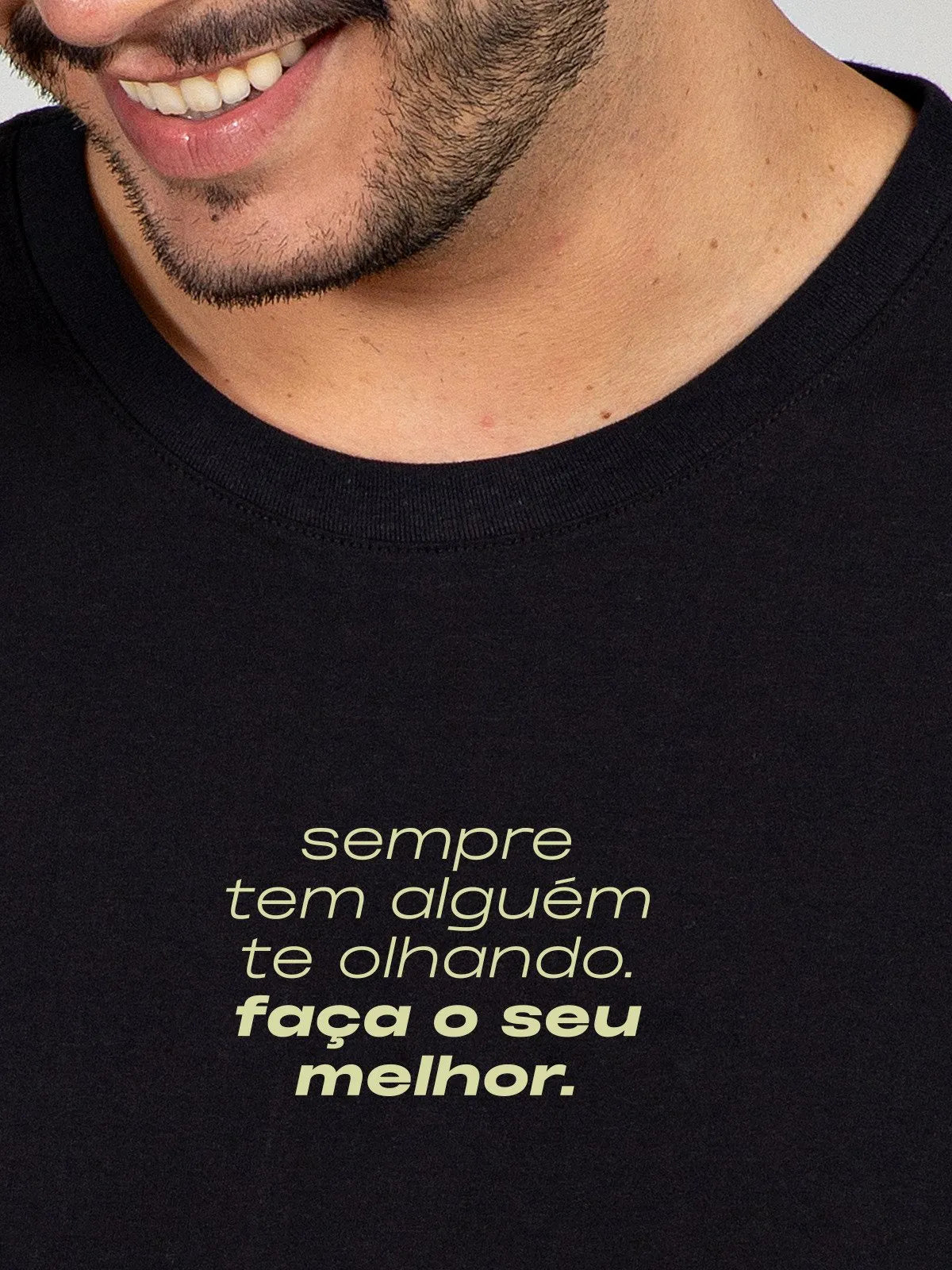 Camiseta Faça o Seu Melhor Asmanhas