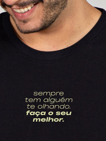 Camiseta Faça o Seu Melhor Asmanhas