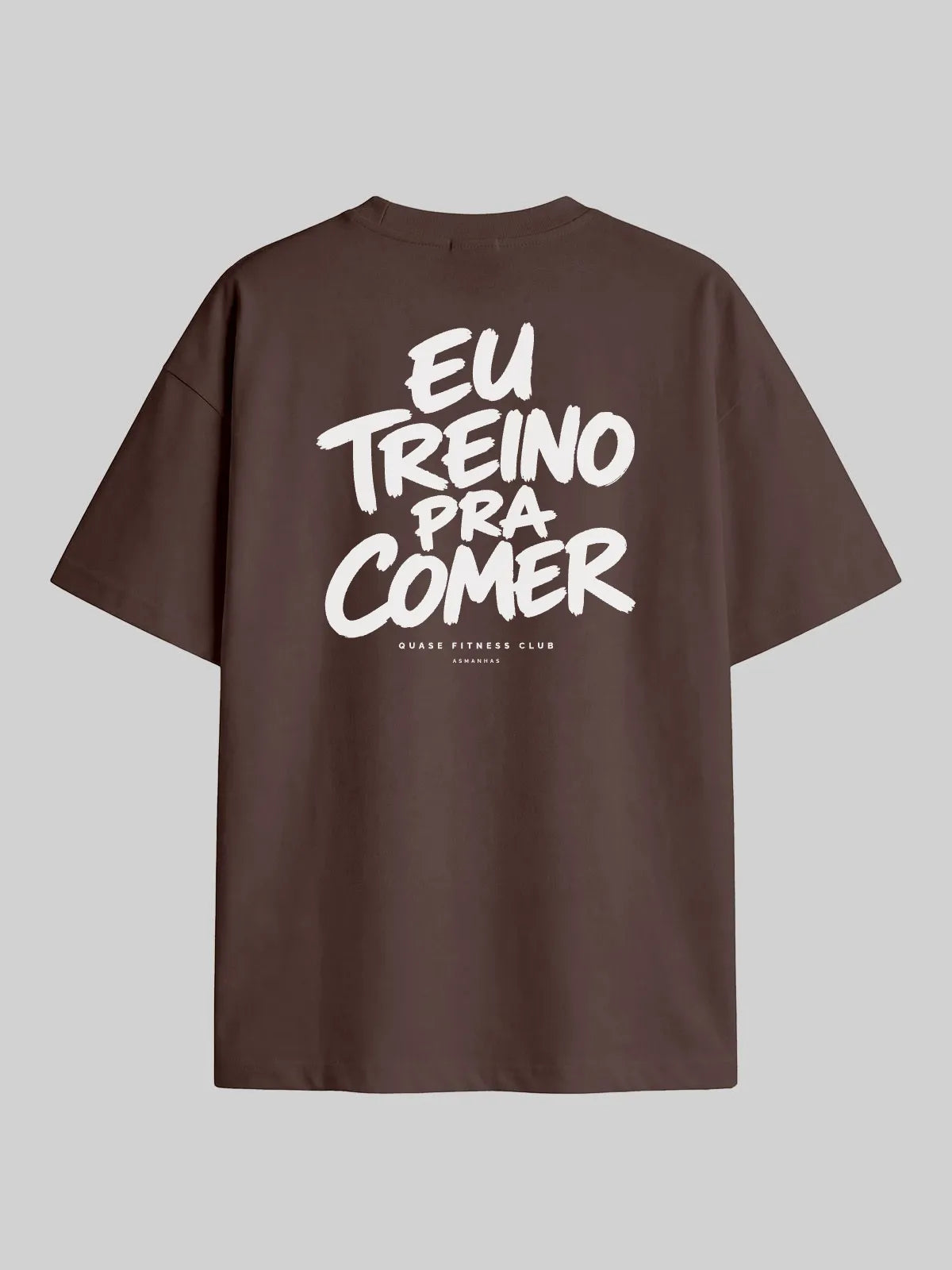 Camiseta Oversized Treino Pra Comer Asmanhas