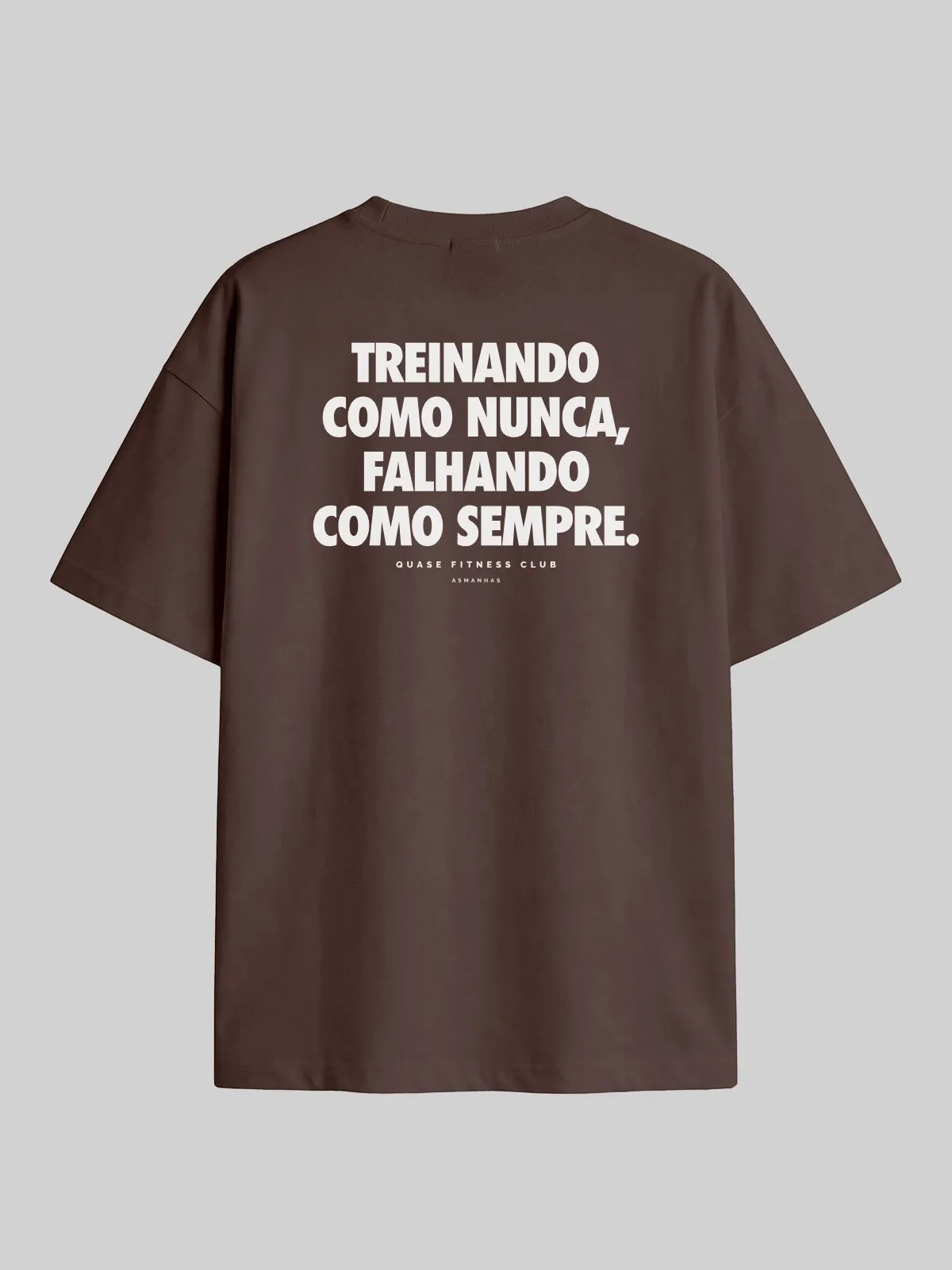 Camiseta Oversized Falhando Como Sempre Asmanhas