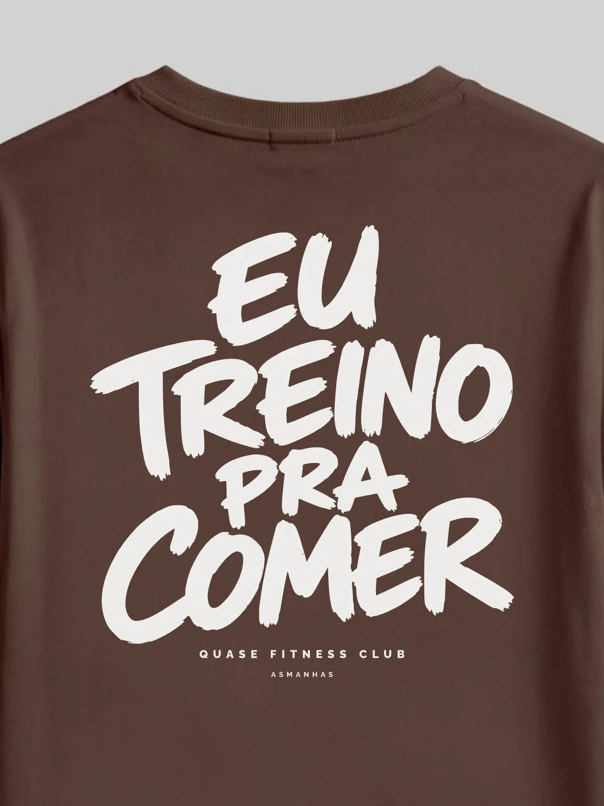 Camiseta Oversized Treino Pra Comer Asmanhas