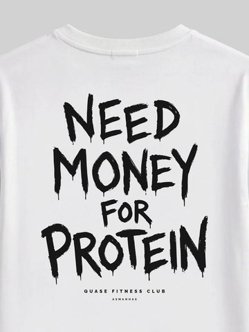 Camiseta Dinheiro pra Proteína Asmanhas