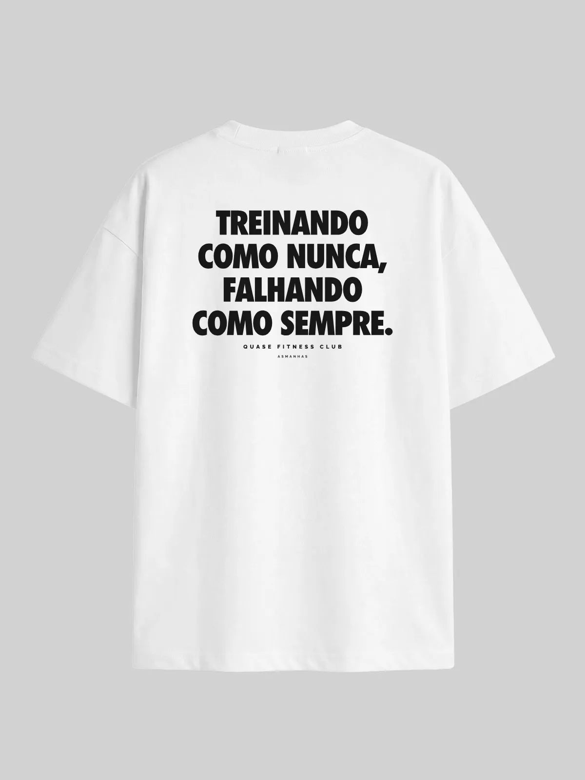 Camiseta Oversized Falhando Como Sempre Asmanhas