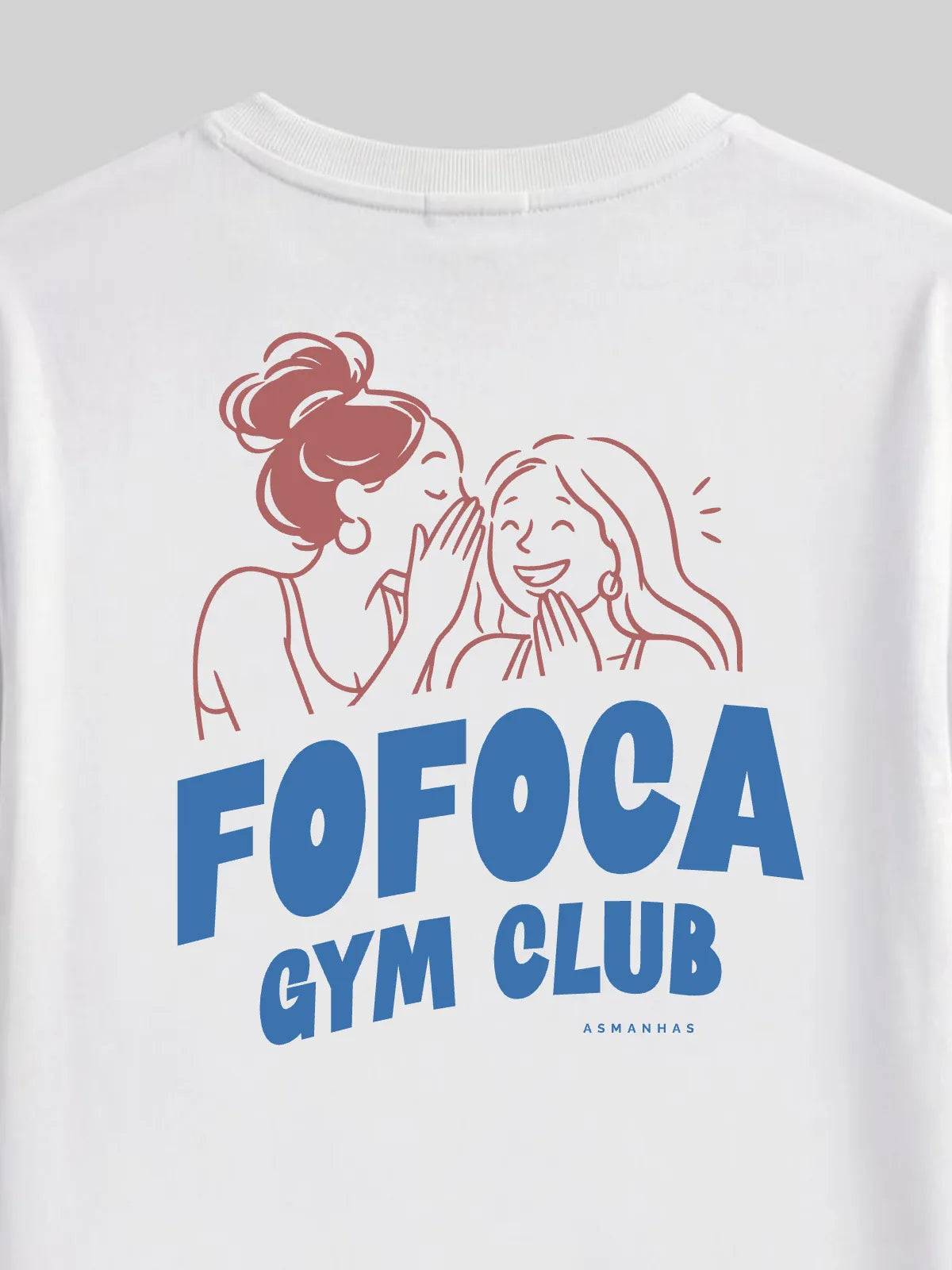 Camiseta Oversized Fofoca Gym Club Asmanhas