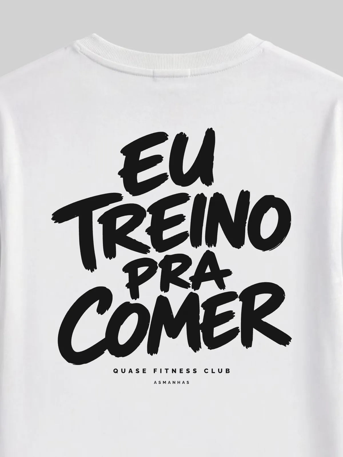 Camiseta Oversized Treino Pra Comer Asmanhas