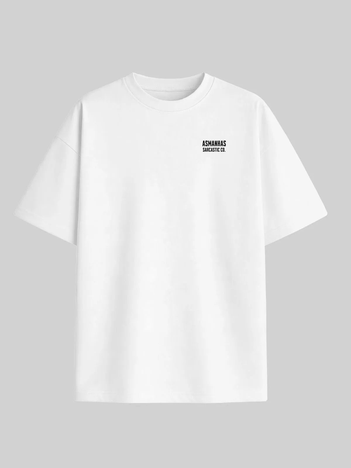 Camiseta Oversized Garrafa de Água e um Sonho Asmanhas