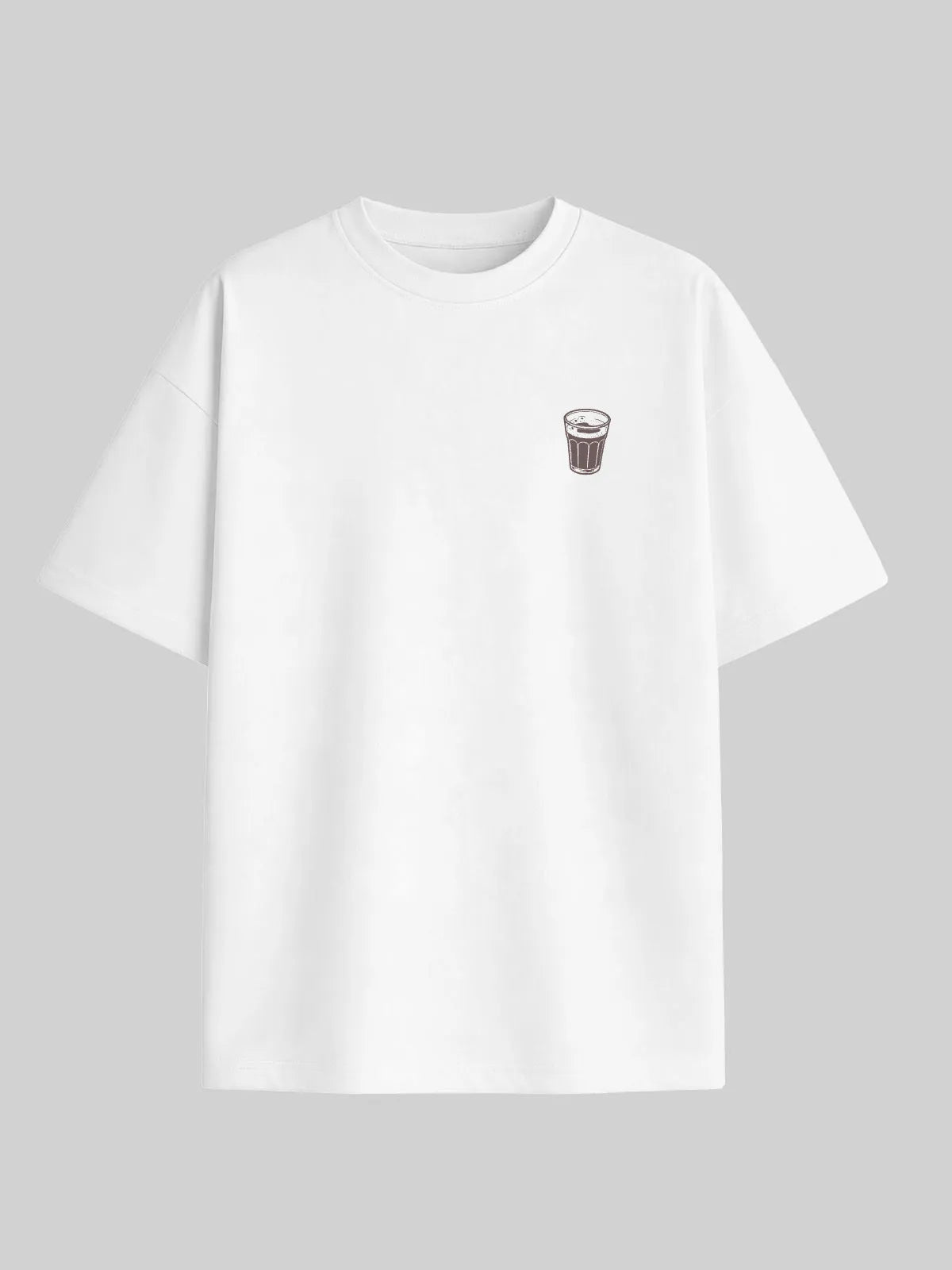 Camiseta Oversized Café de Pré-Treino Asmanhas