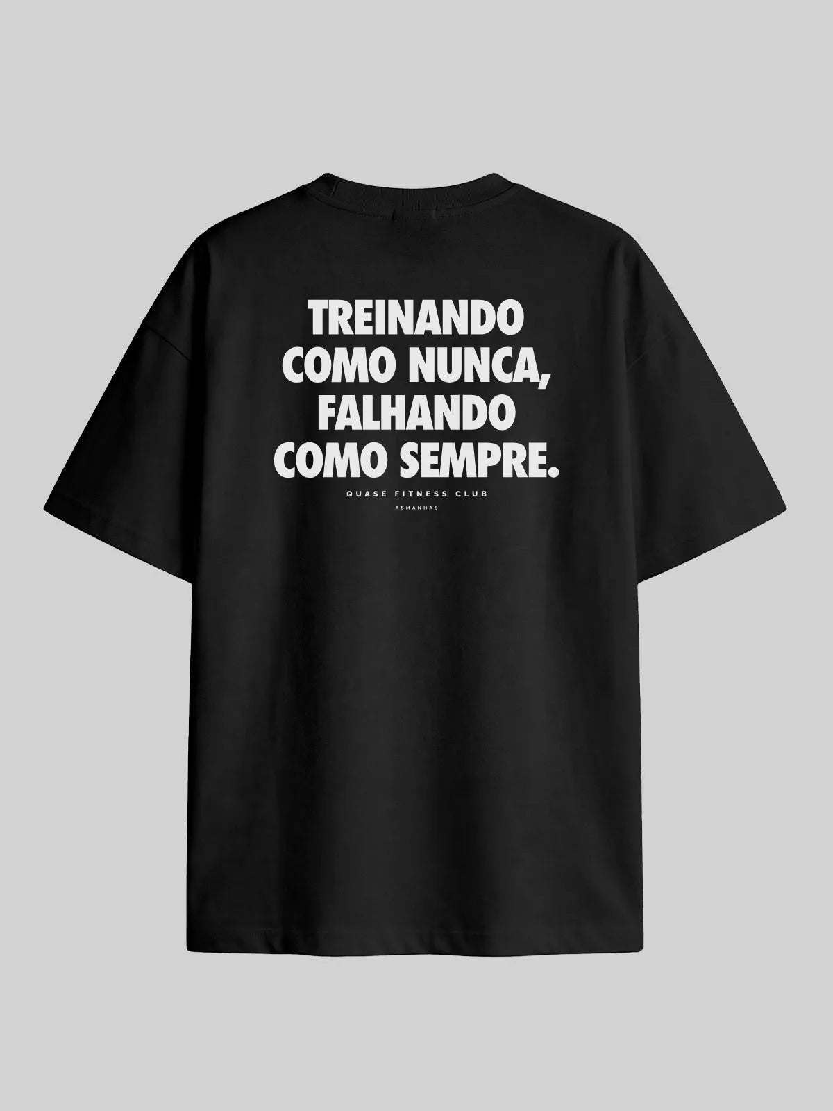 Camiseta Oversized Falhando Como Sempre Asmanhas