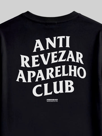 Camiseta Oversized Anti Revezar Aparelho Asmanhas