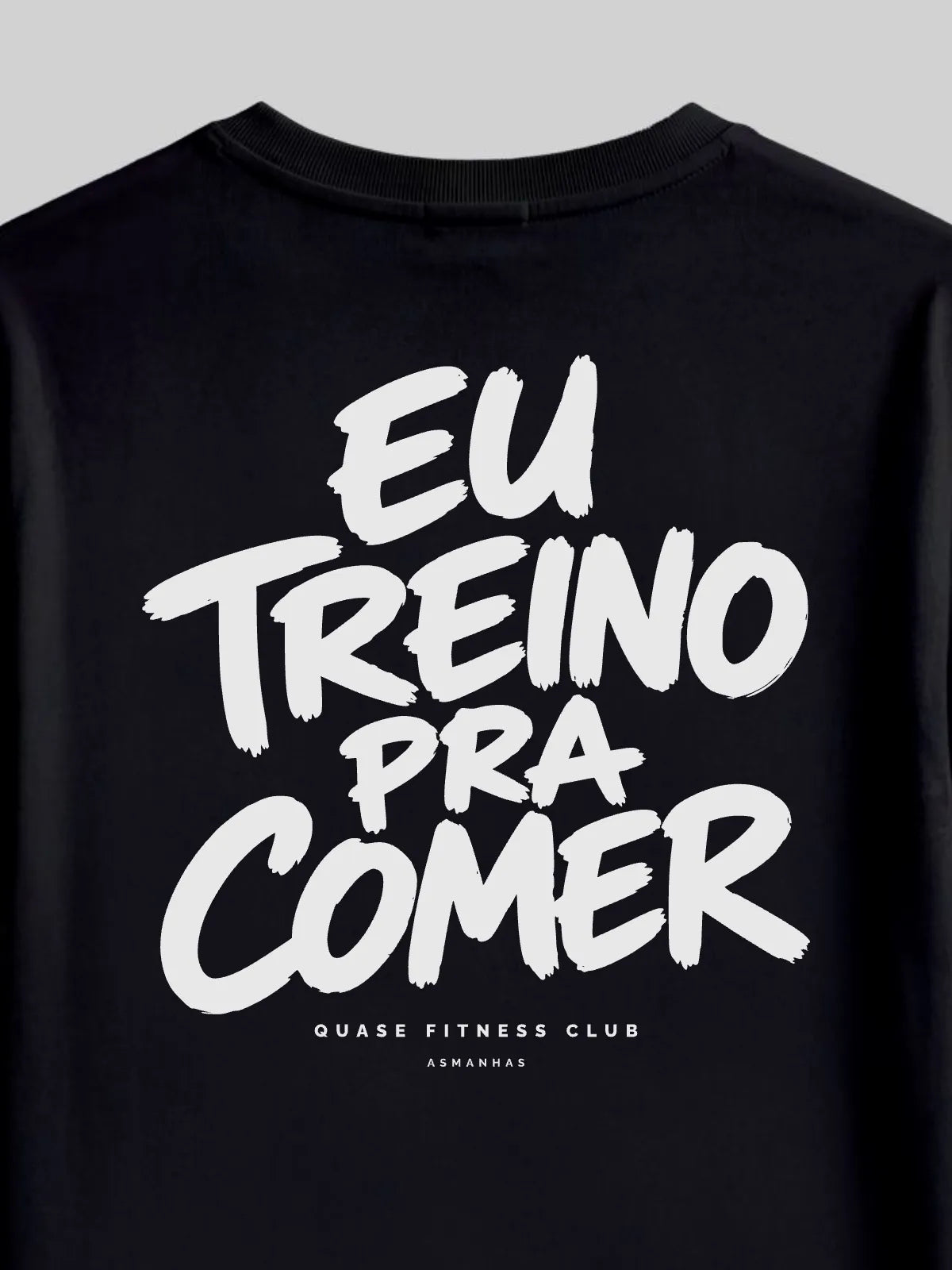 Camiseta Oversized Treino Pra Comer Asmanhas