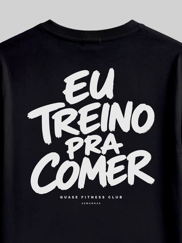 Camiseta Oversized Treino Pra Comer Asmanhas