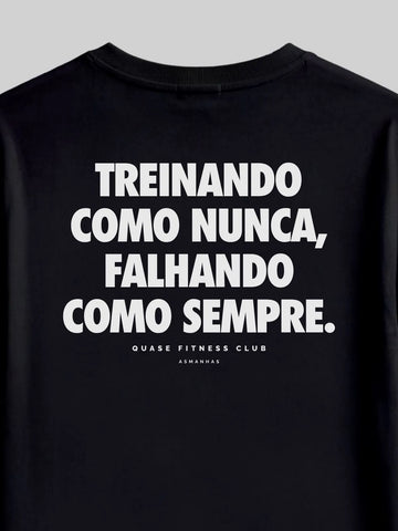 Camiseta Oversized Falhando Como Sempre Asmanhas