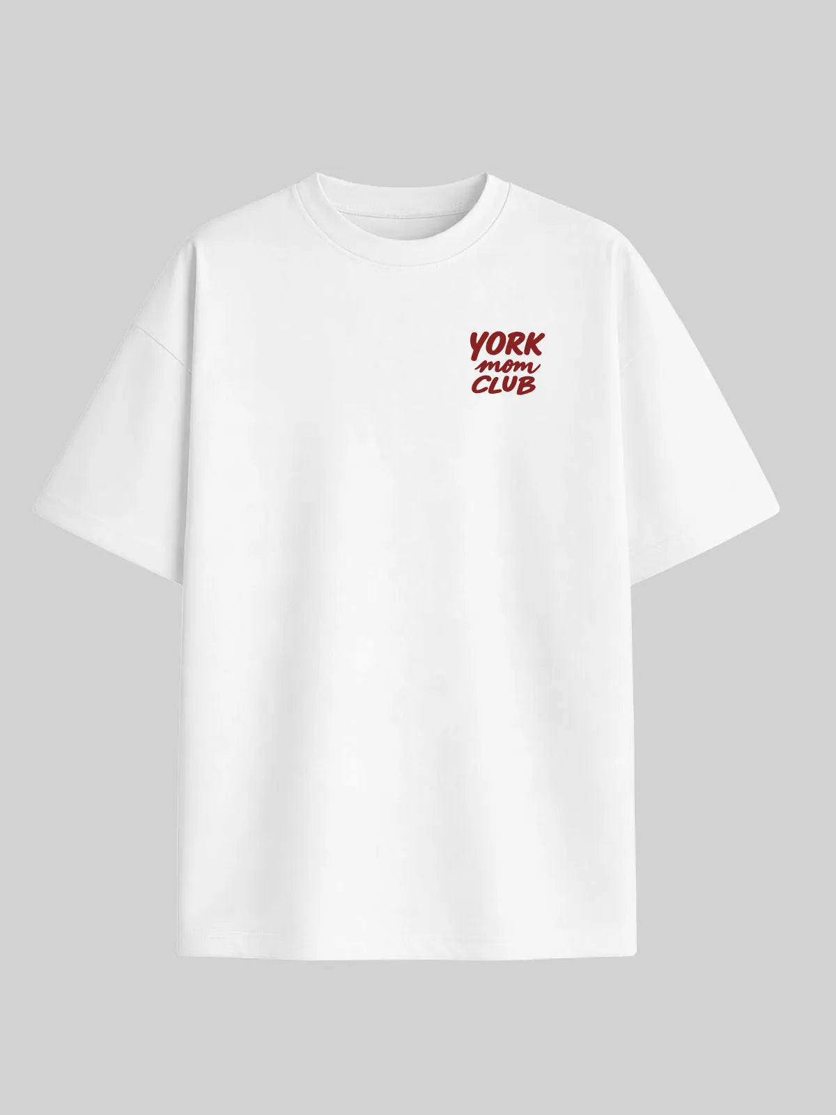 Camiseta Oversized Clube Mãe de Yorkshire Asmanhas