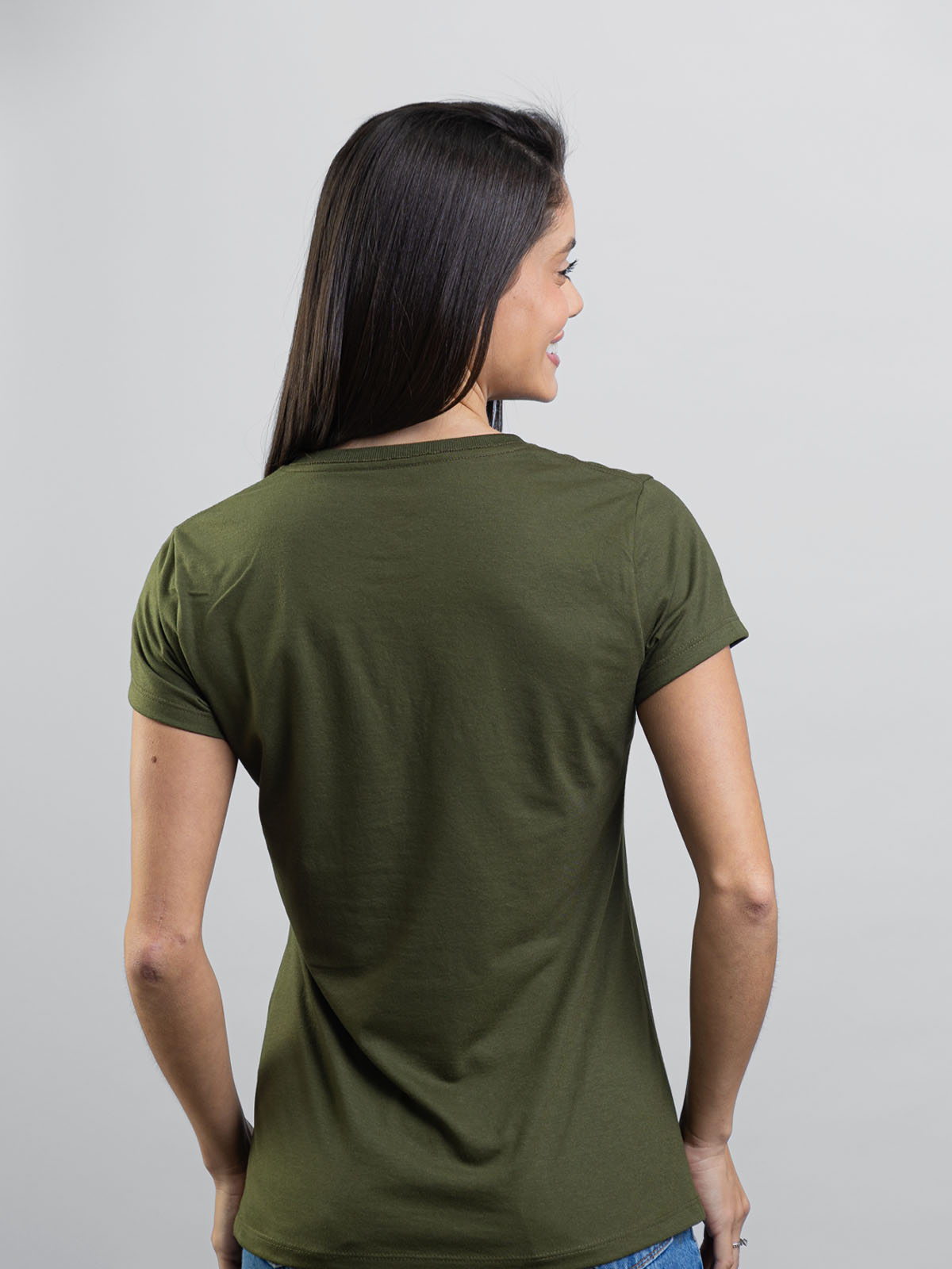 Camiseta Feminina Lisa Básica Asmanhas