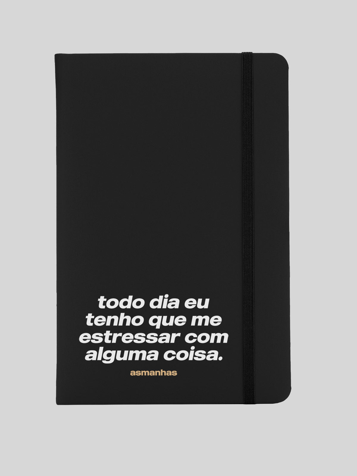 Caderno Me Estressar Com Alguma Coisa Asmanhas