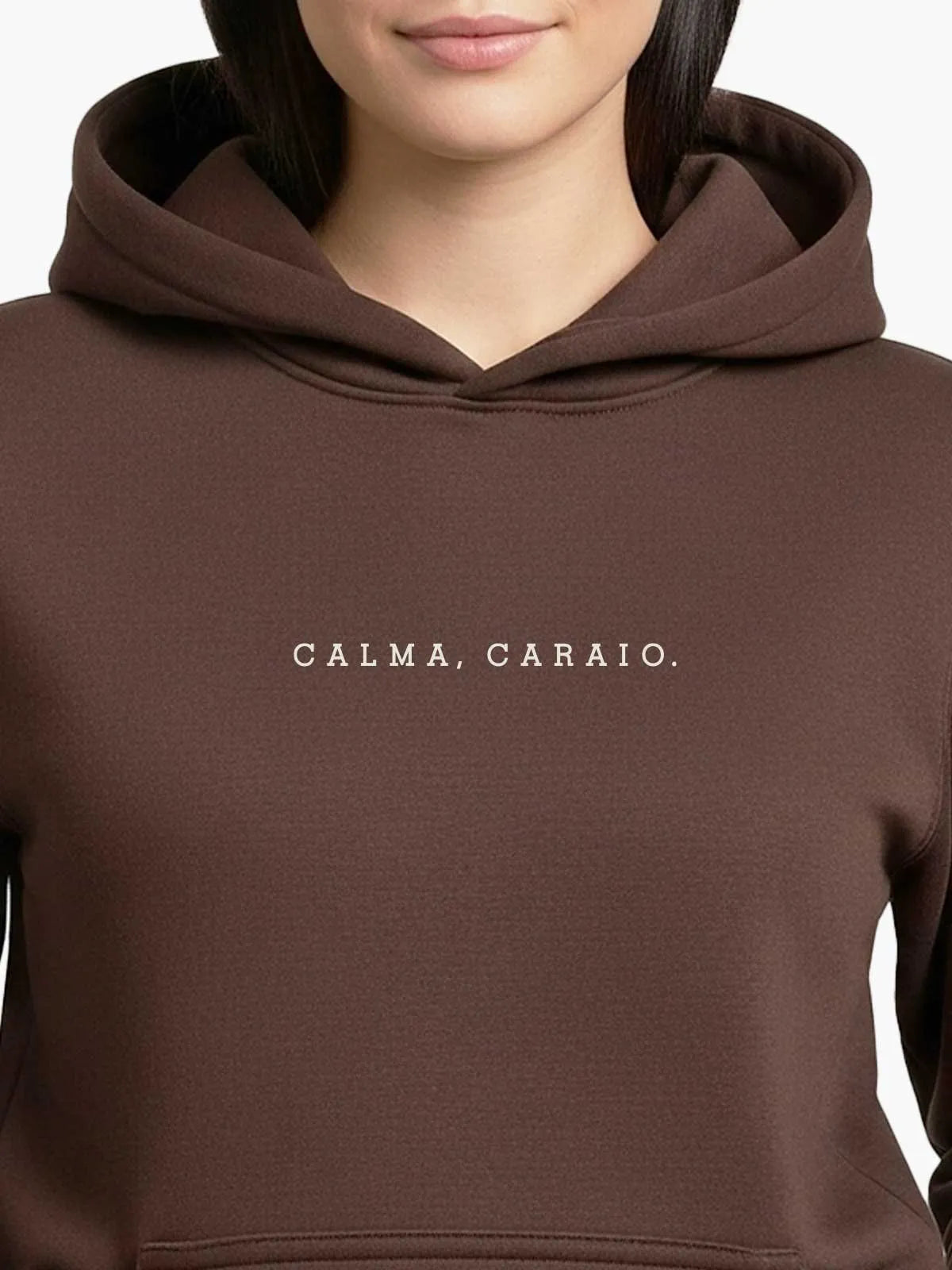 Casaco de Moletom Calma Caraio Asmanhas