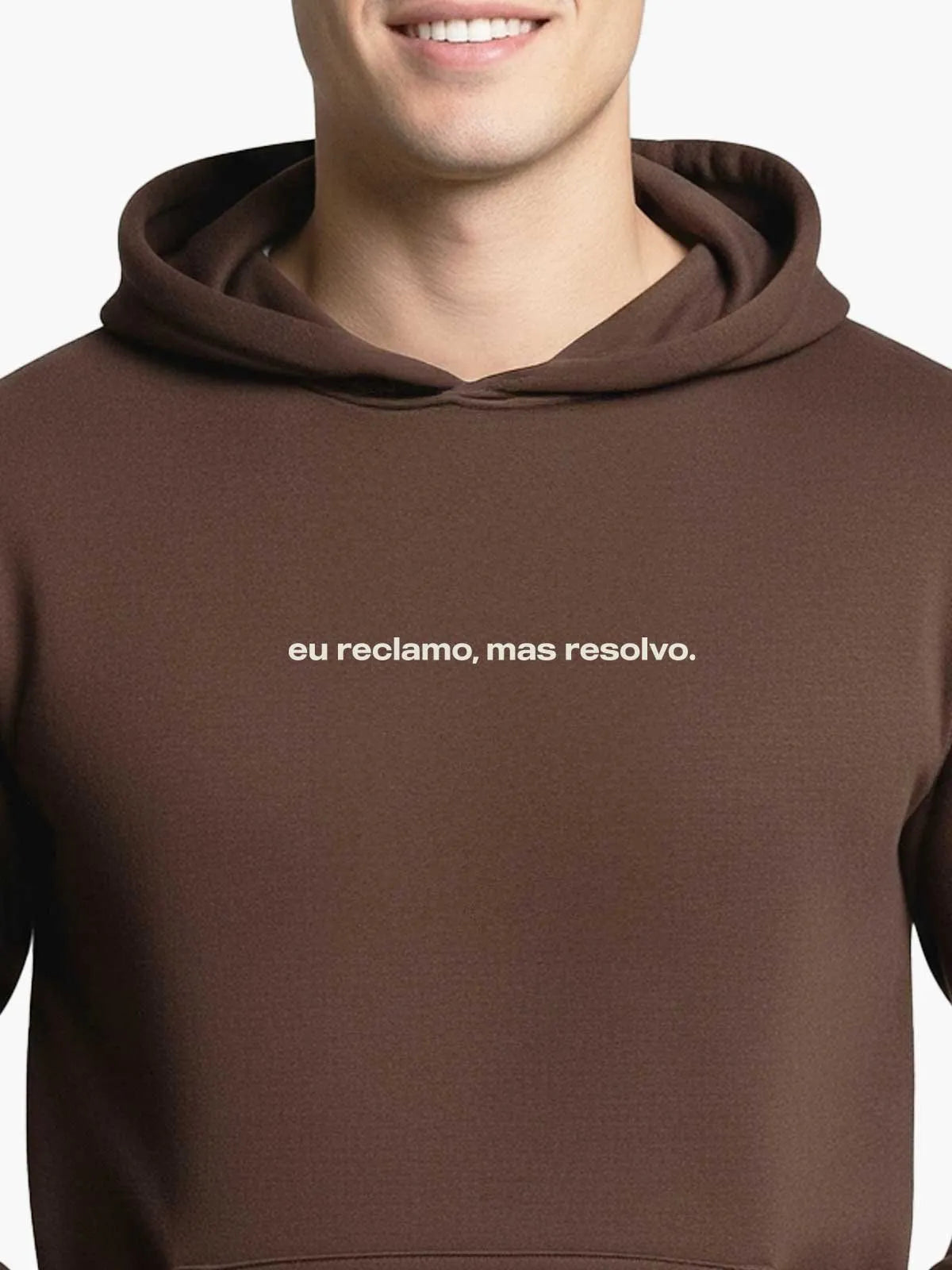 Casaco de Moletom Reclamo Mas Resolvo Asmanhas  