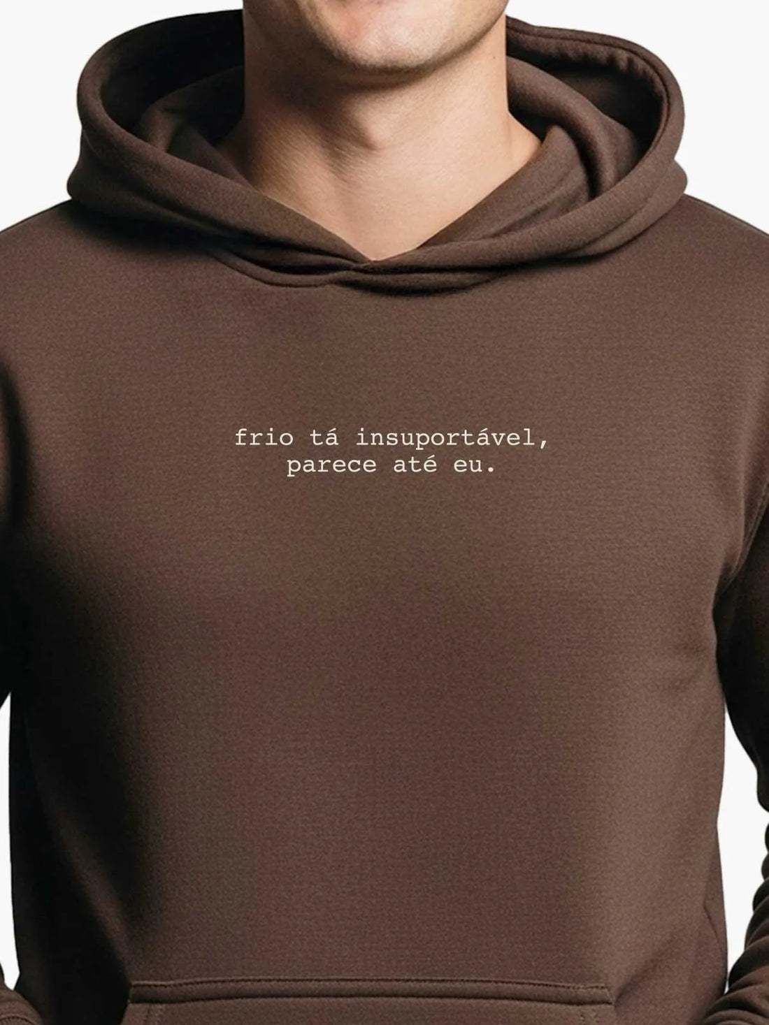 Casaco de Moletom Frio Insuportável Asmanhas