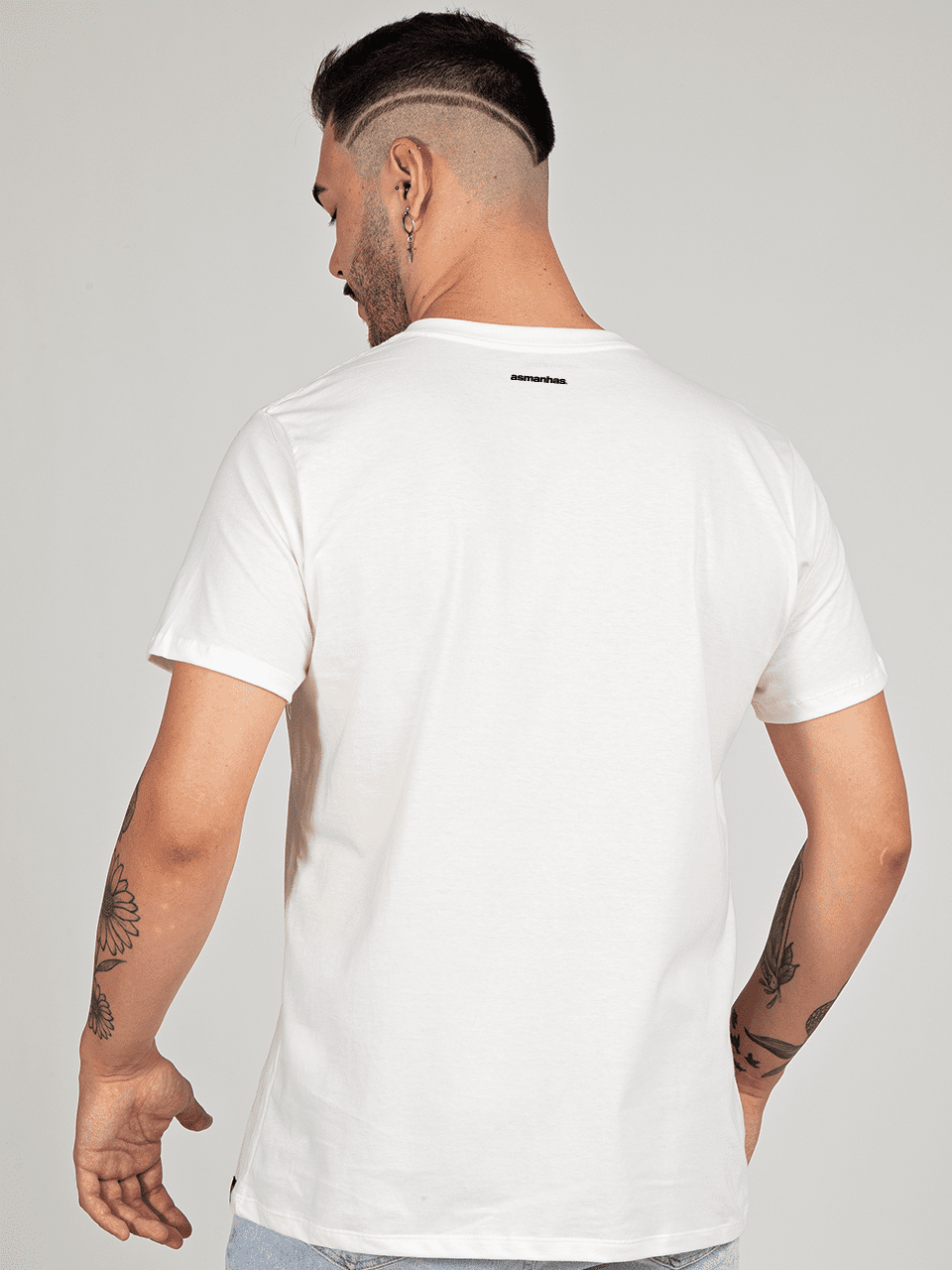 Camiseta Baixo em Paciência Asmanhas