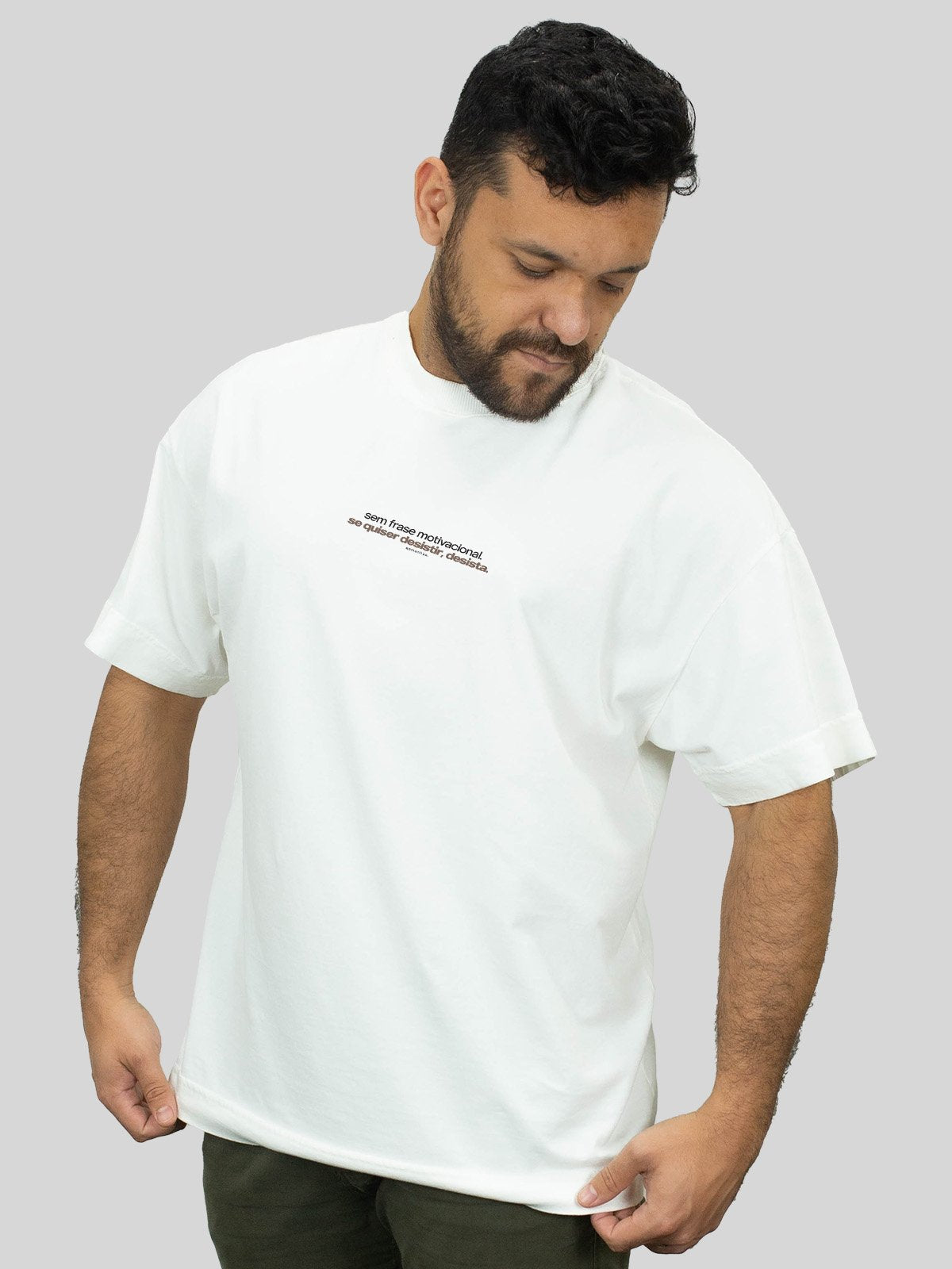 Camiseta Oversized Sem Frase Motivacional Asmanhas