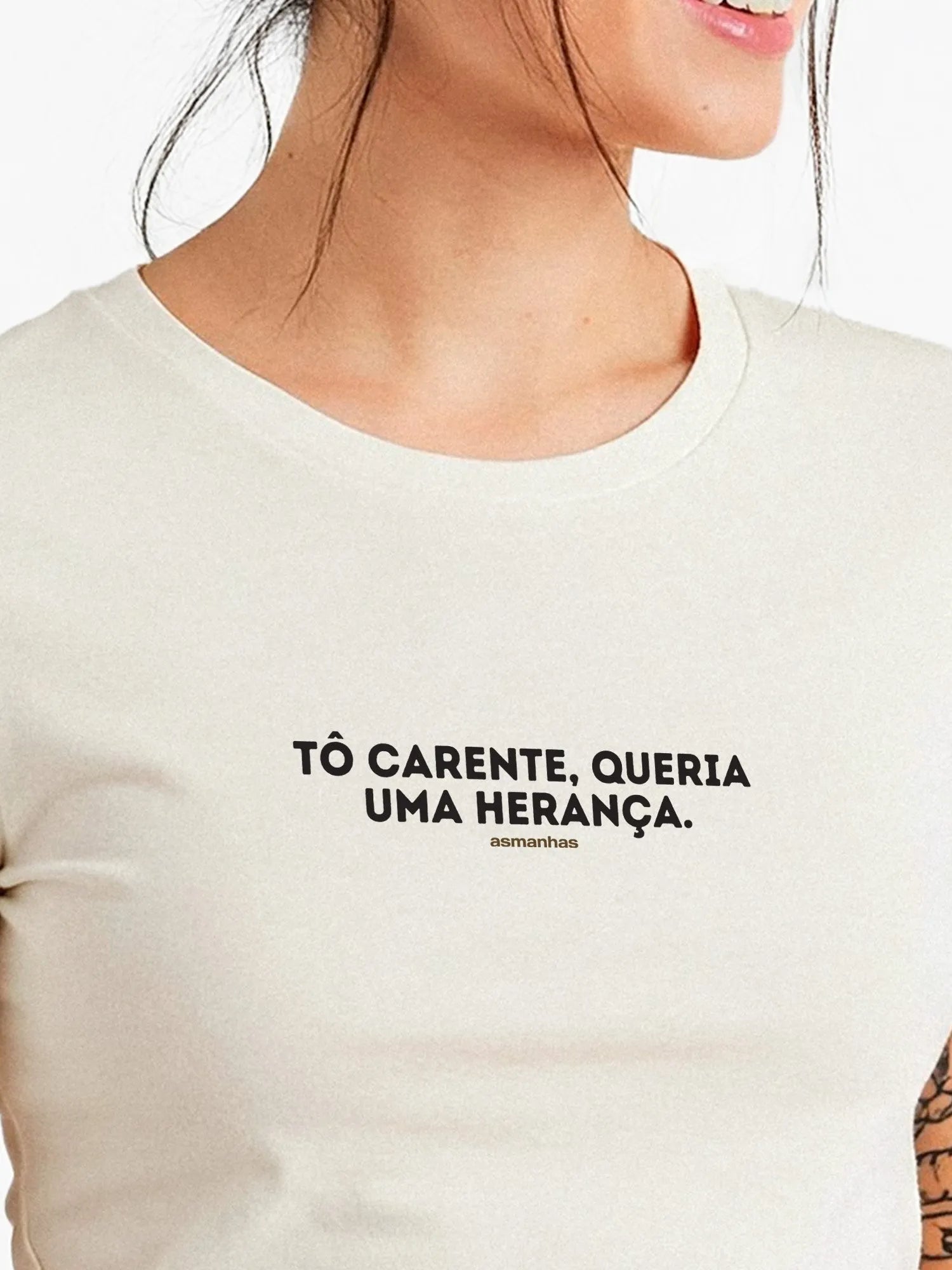 Camiseta Feminina Tô Carente Asmanhas
