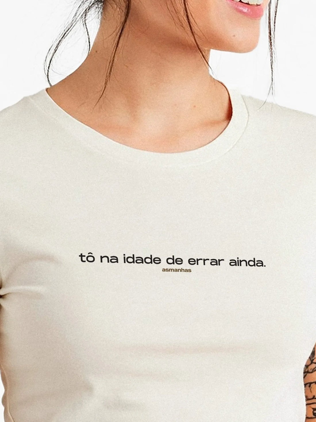 Camiseta Feminina Idade de Errar Asmanhas