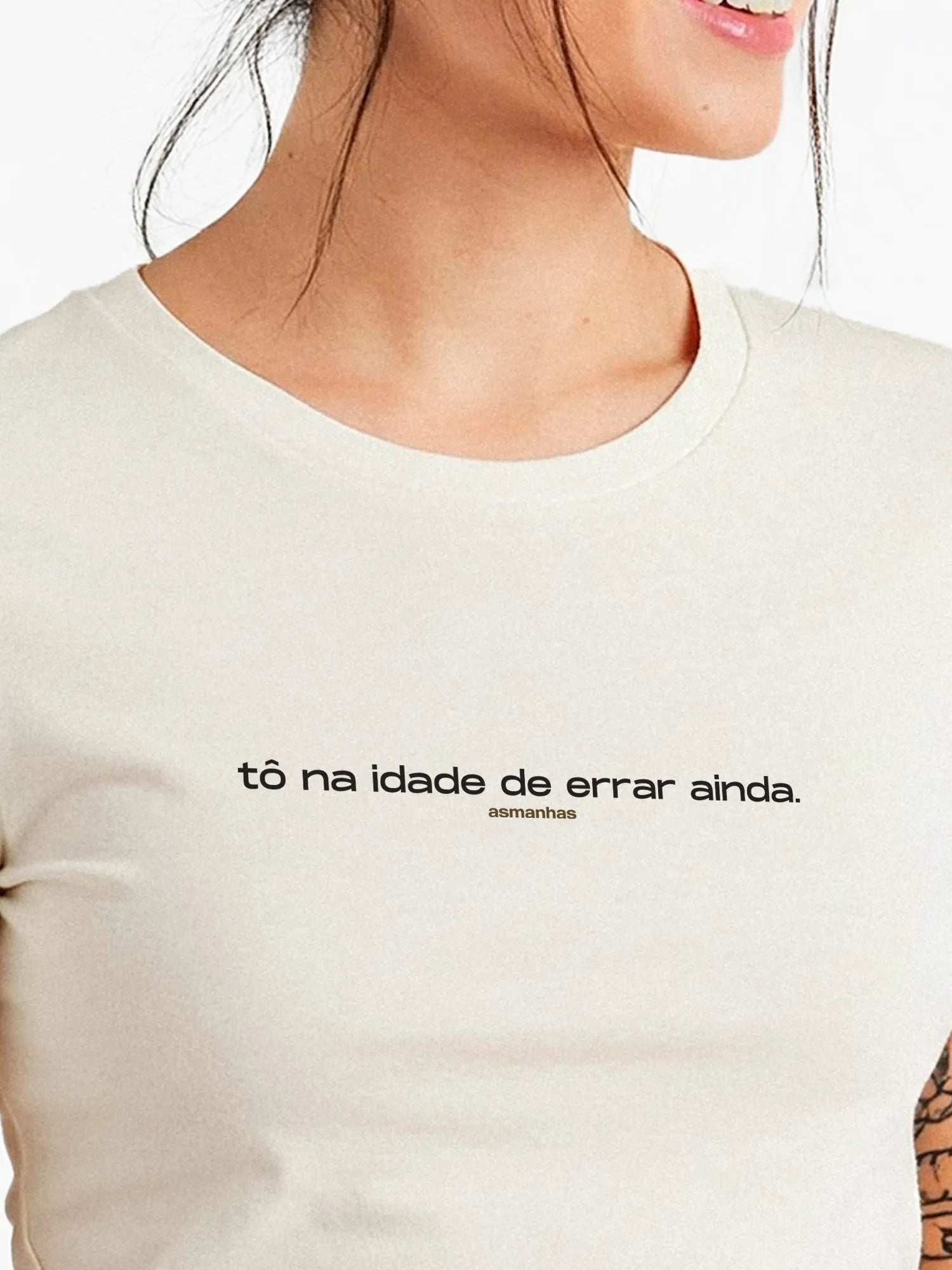Camiseta Feminina Idade de Errar Asmanhas