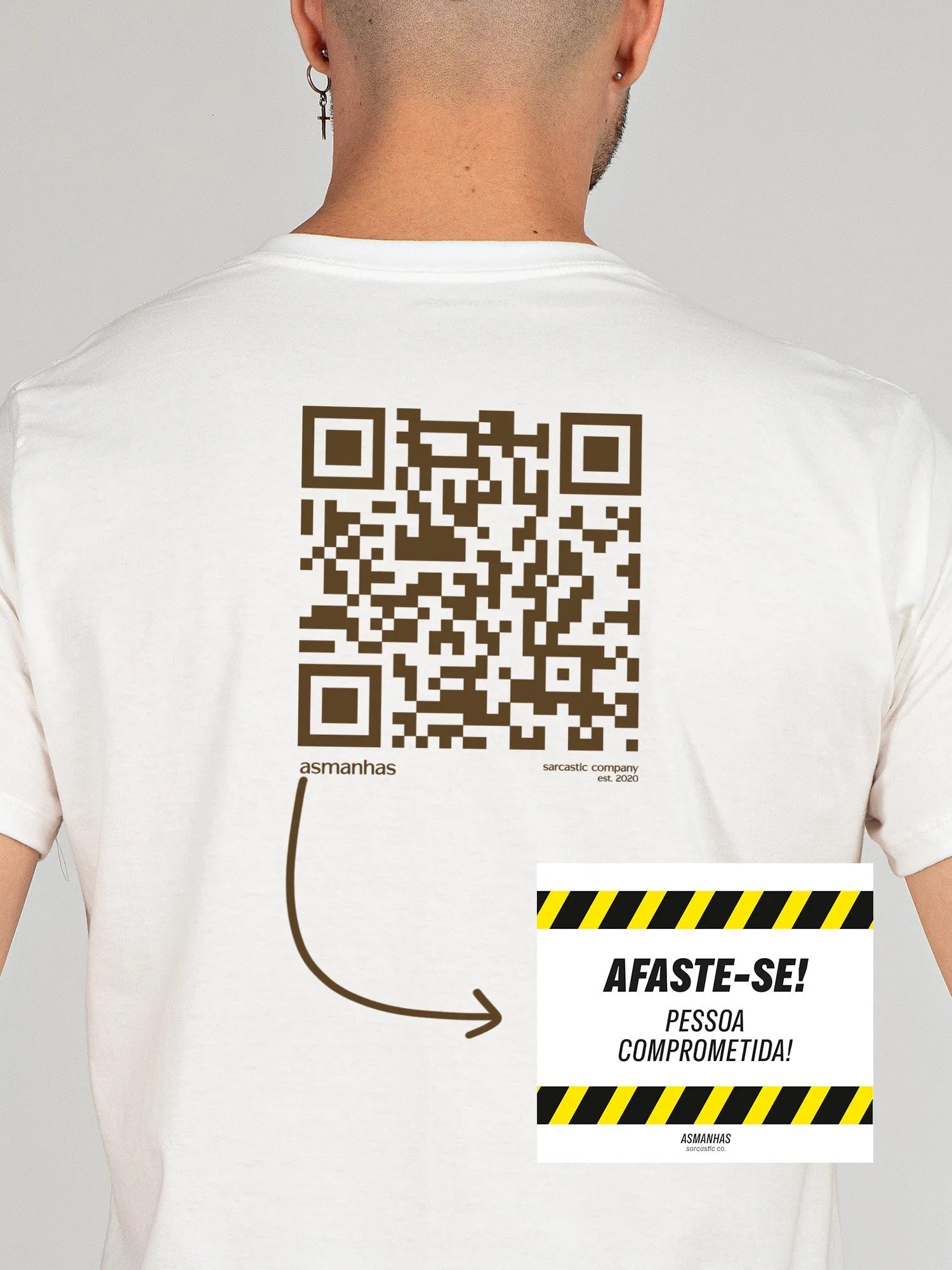 Camiseta QR Code Asmanhas