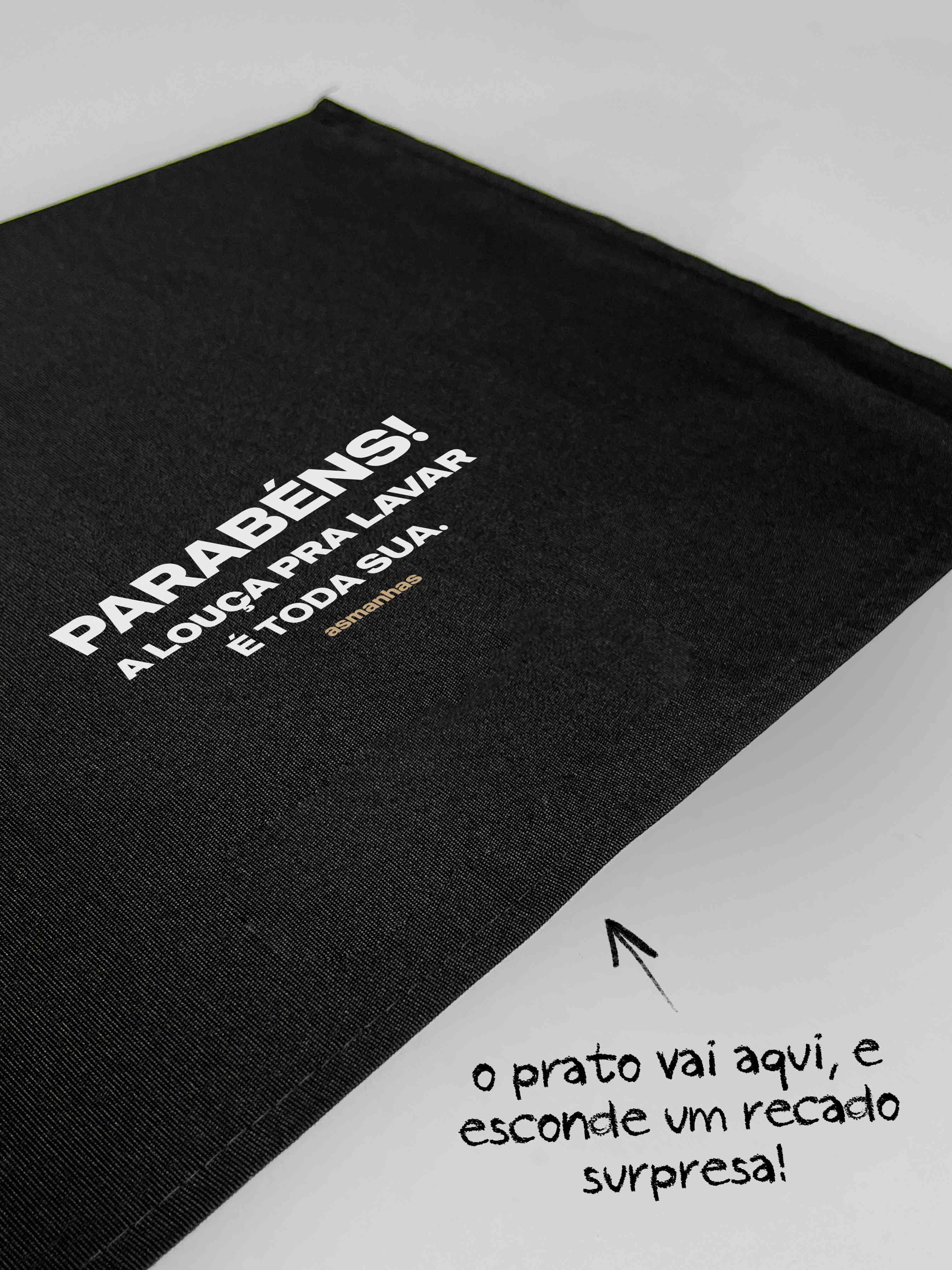 Jogo Americano Surpresa Sob o Prato Asmanhas