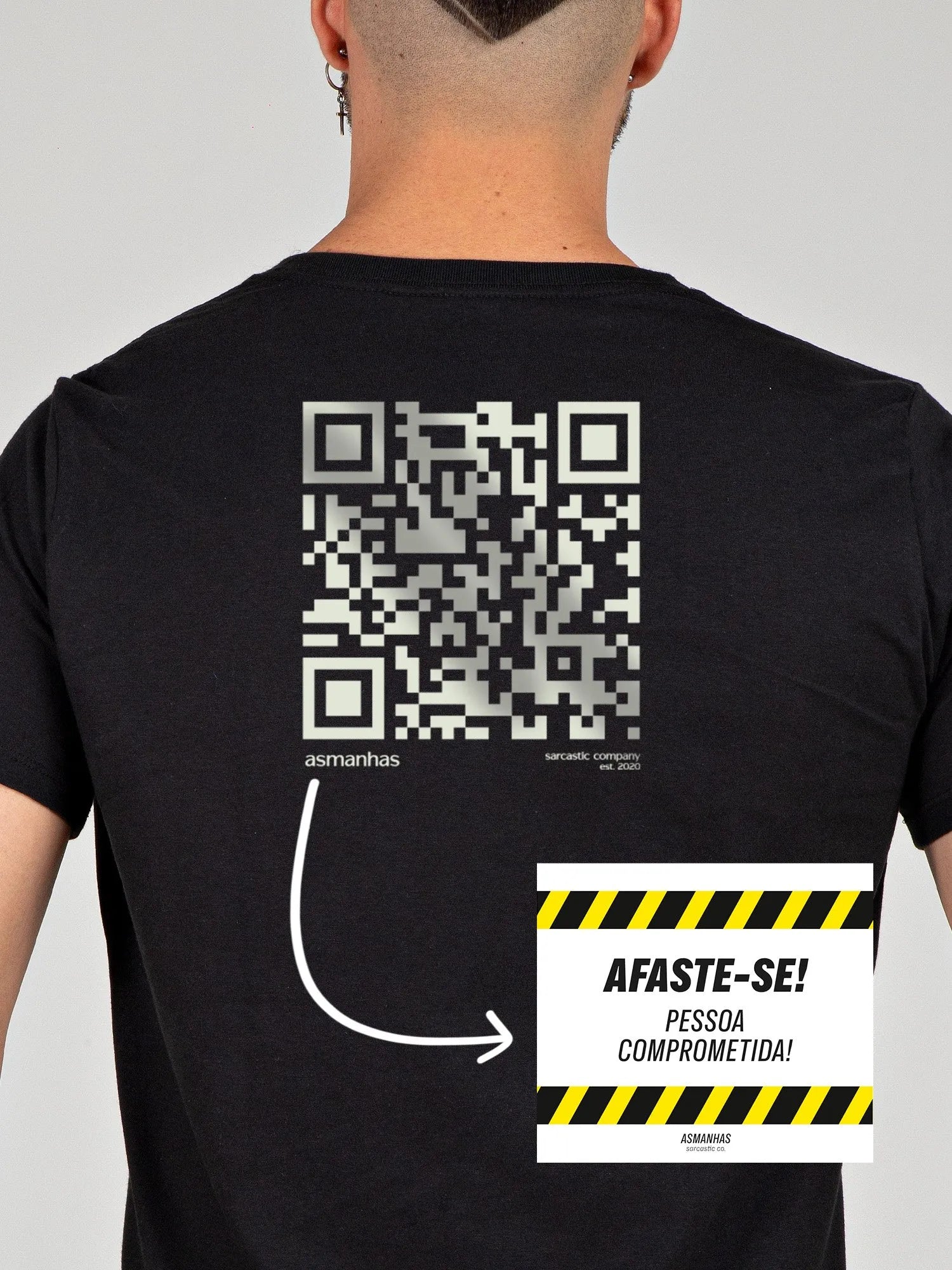 Camiseta QR Code Asmanhas