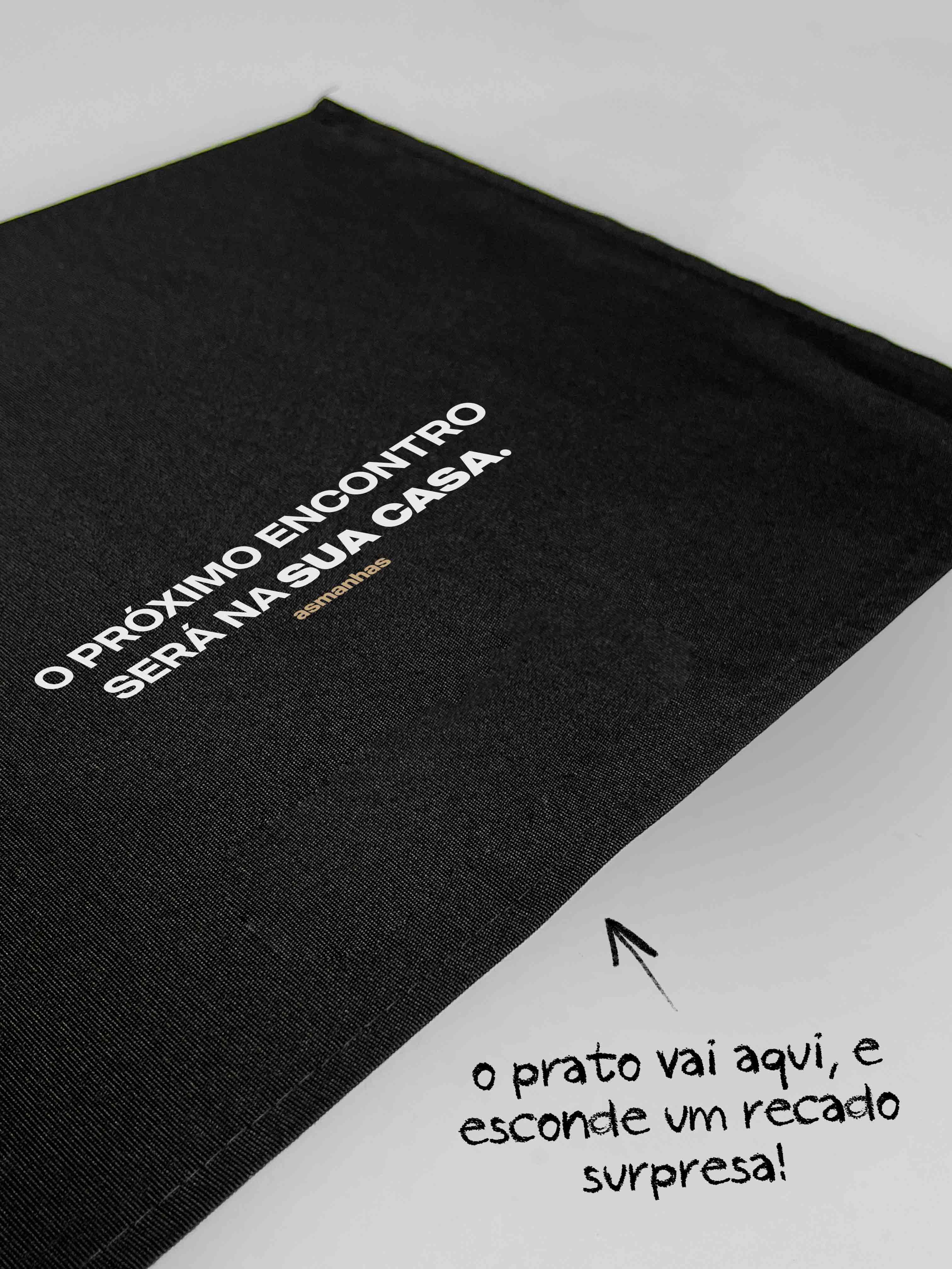 Jogo Americano Surpresa Sob o Prato Asmanhas