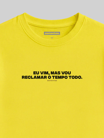 Camiseta Reclamar o Tempo Todo Asmanhas Liquida