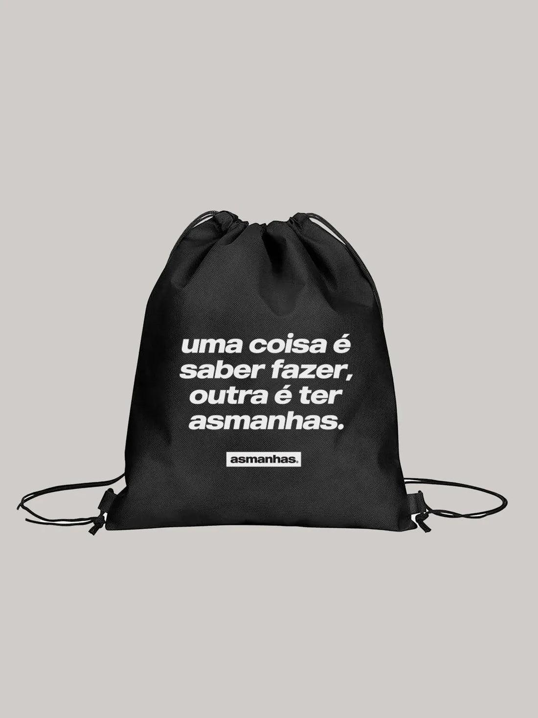 Sacola Ter Asmanhas Preta Asmanhas